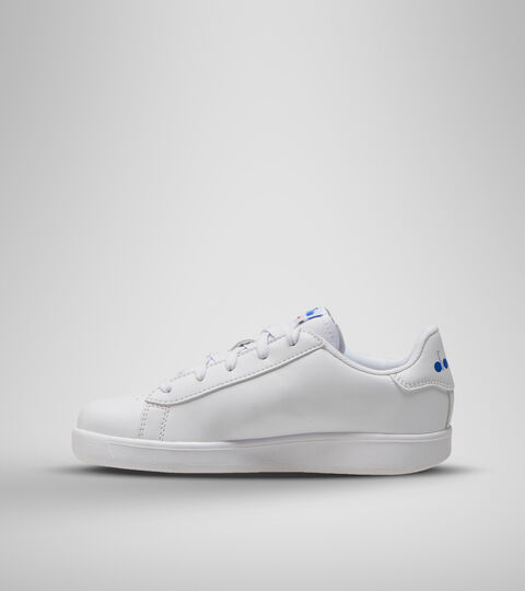 GAME P BOLDER GS, WHITE/MICRO BLUE Sports shoe - Unisex kids GAME P BOLDER GS WHITE/MICRO BLUE - Diadora