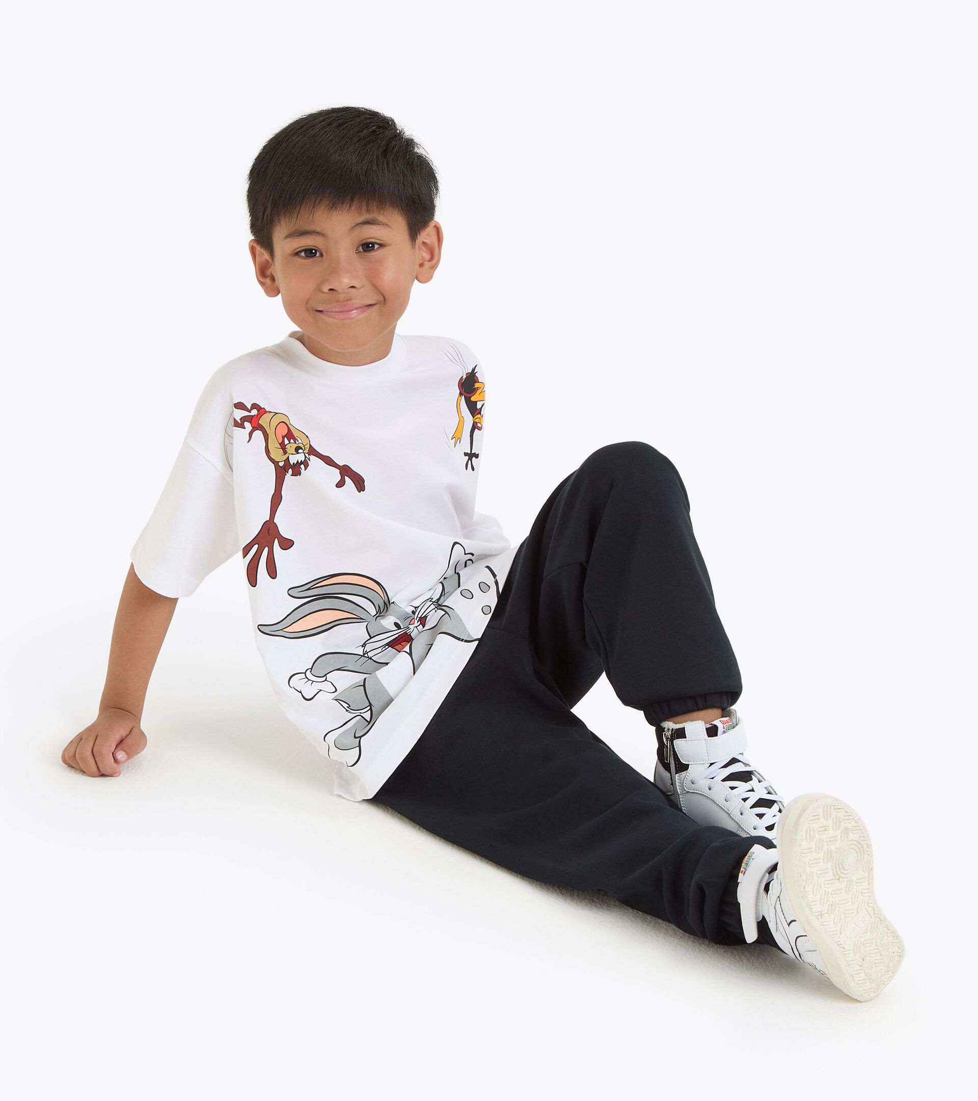Looney Tunes sweatpants - Gender Neutral - Kids 
 JU.JOGGER PANT TEAM LT BLACK - Diadora