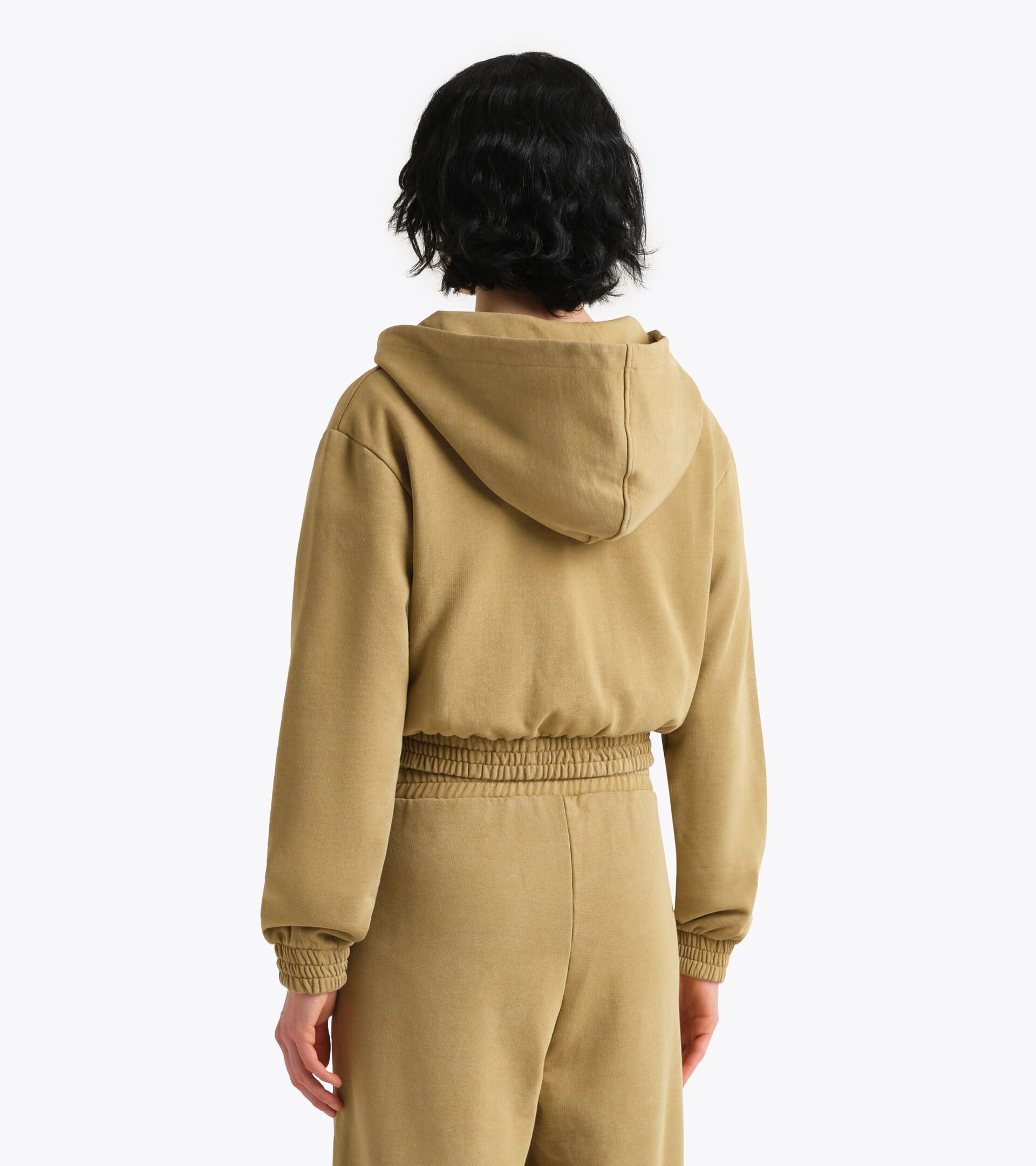 Sweatshirt aus schwere Baumwolle im Retrostil - Damen

 L. HOODIE AVENUE LAB KAKI - Diadora