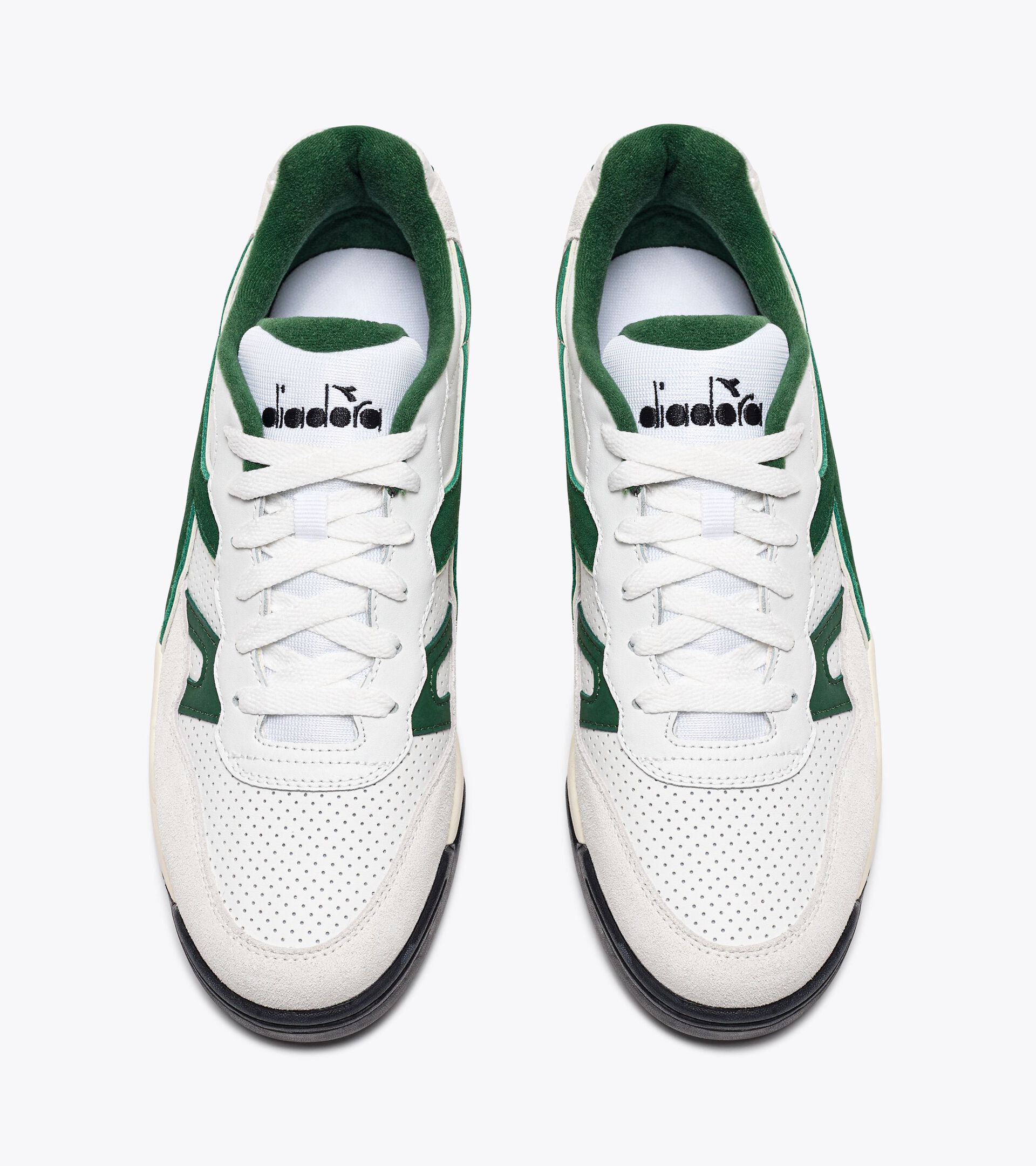 Sporty sneakers - All-Gender WINNER SL WHITE/FOGLIAGE GREEN - Diadora