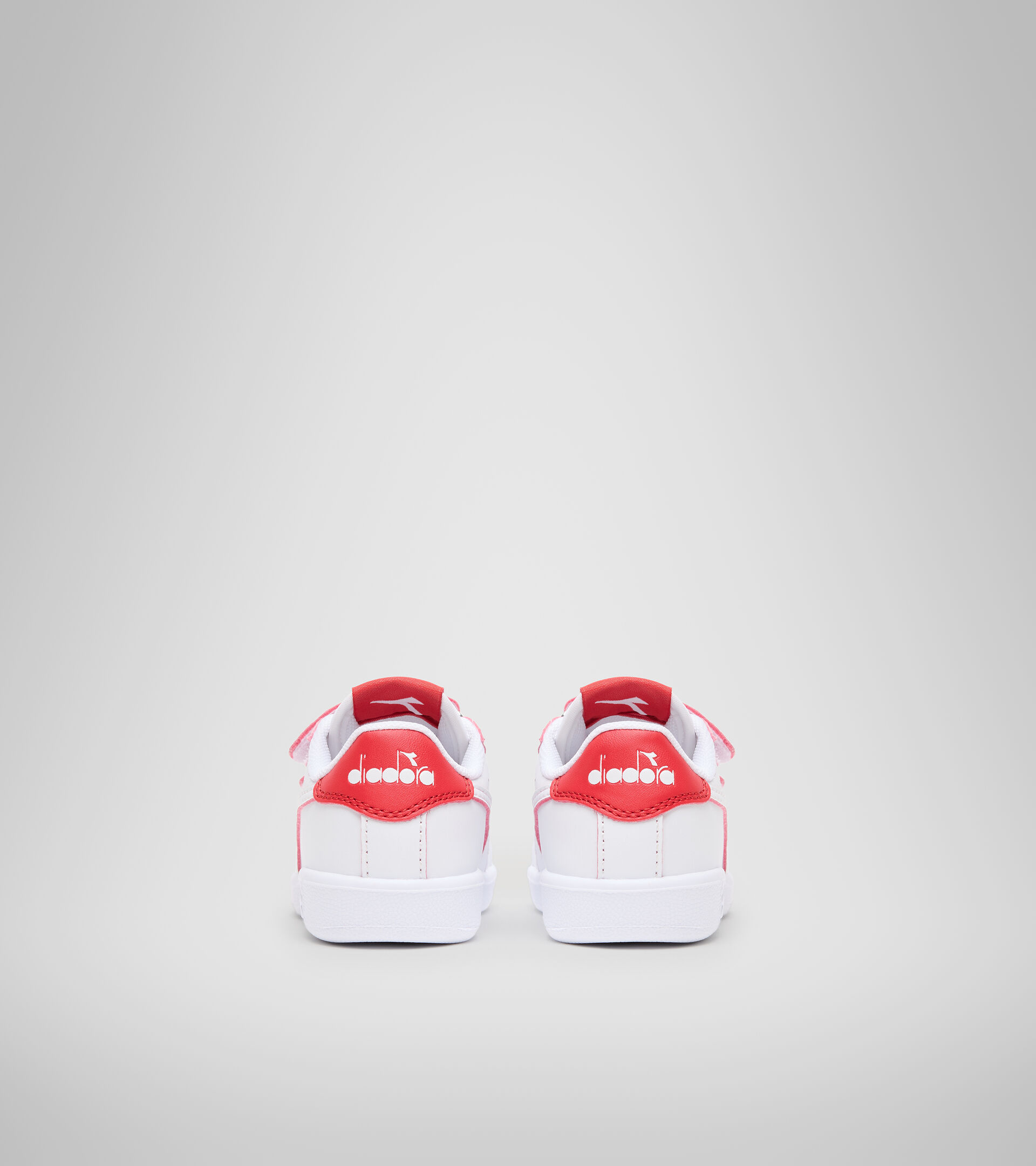 Sports shoes - Toddlers 1-4 years GAME P SMASH TD WHITE/TOMATO RED - Diadora