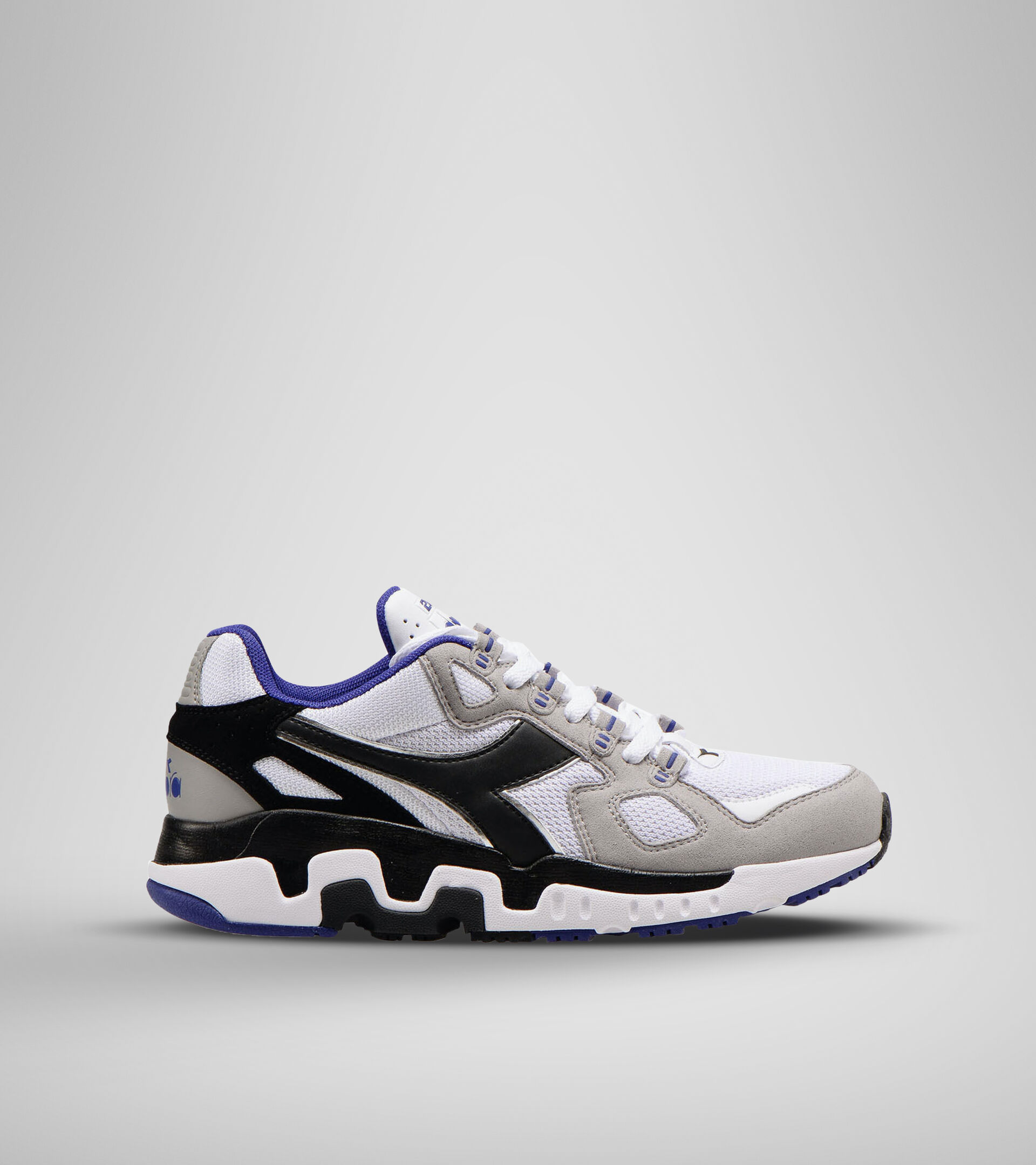 Sports shoe - Men MYTHOS SUEDE WHITE/BLACK/ASH - Diadora
