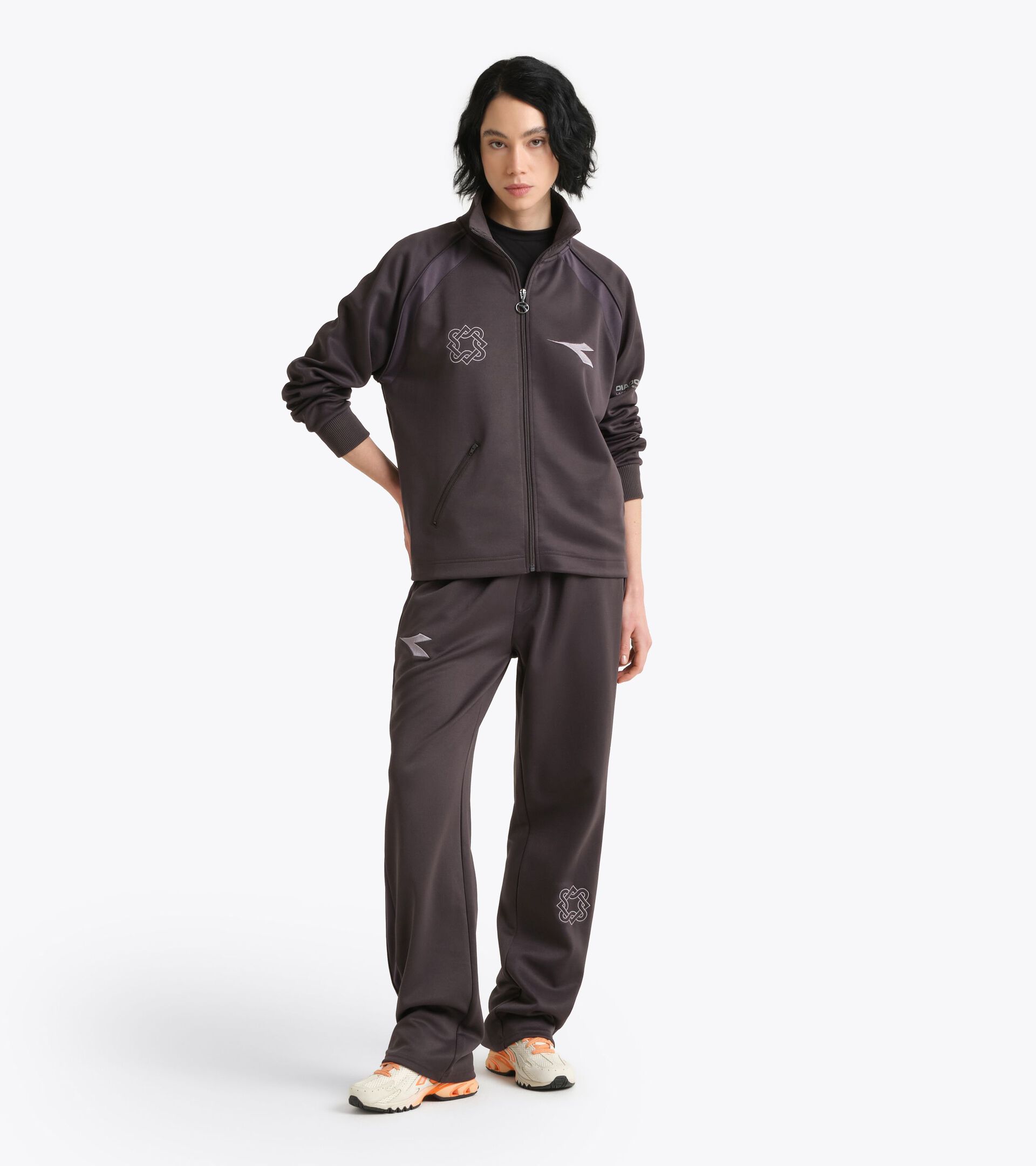 A classic '80s track jacket reimagined by Lack of Guidance TRACK JACKET LACK OF GUIDANCE MAGNET - Diadora