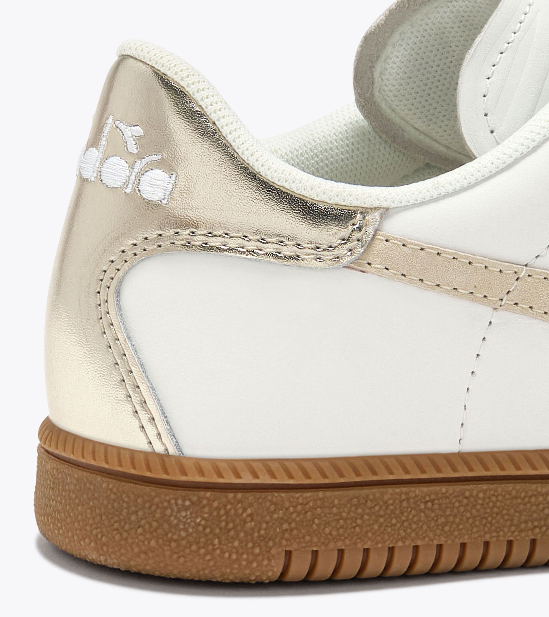 Leather sneakers - All-Gender
 TRAINER METAL WHITE /ALMOND MILK - Diadora