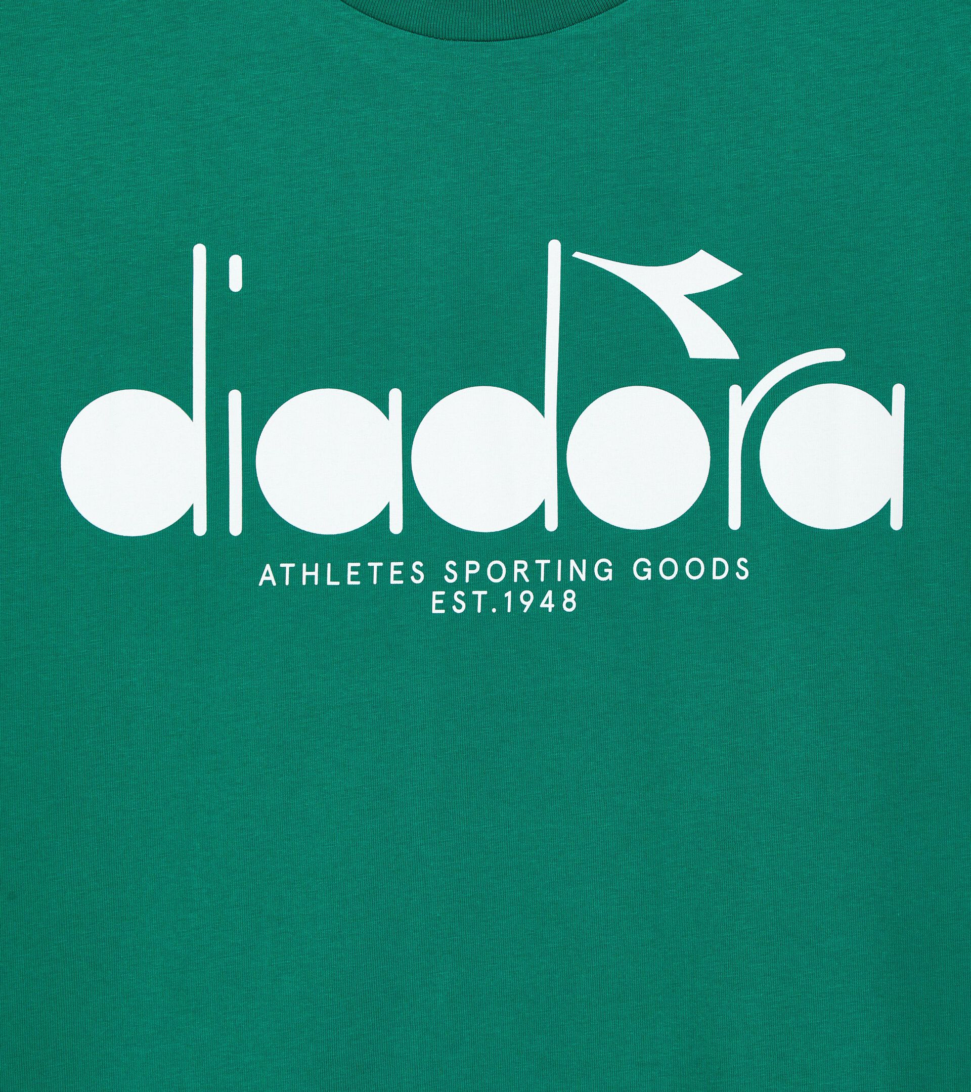 Camiseta - Para todos los géneros T-SHIRT SS LOGO VERDE VENTURINA - Diadora
