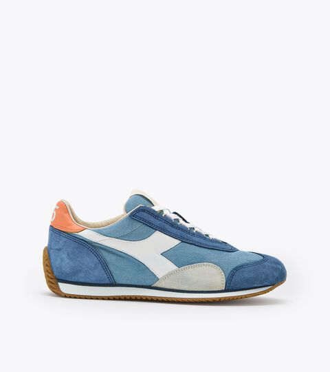 Heritage shoe - Unisex EQUIPE H CANVAS STONE WASH SKY-BLUE LONDON - Diadora