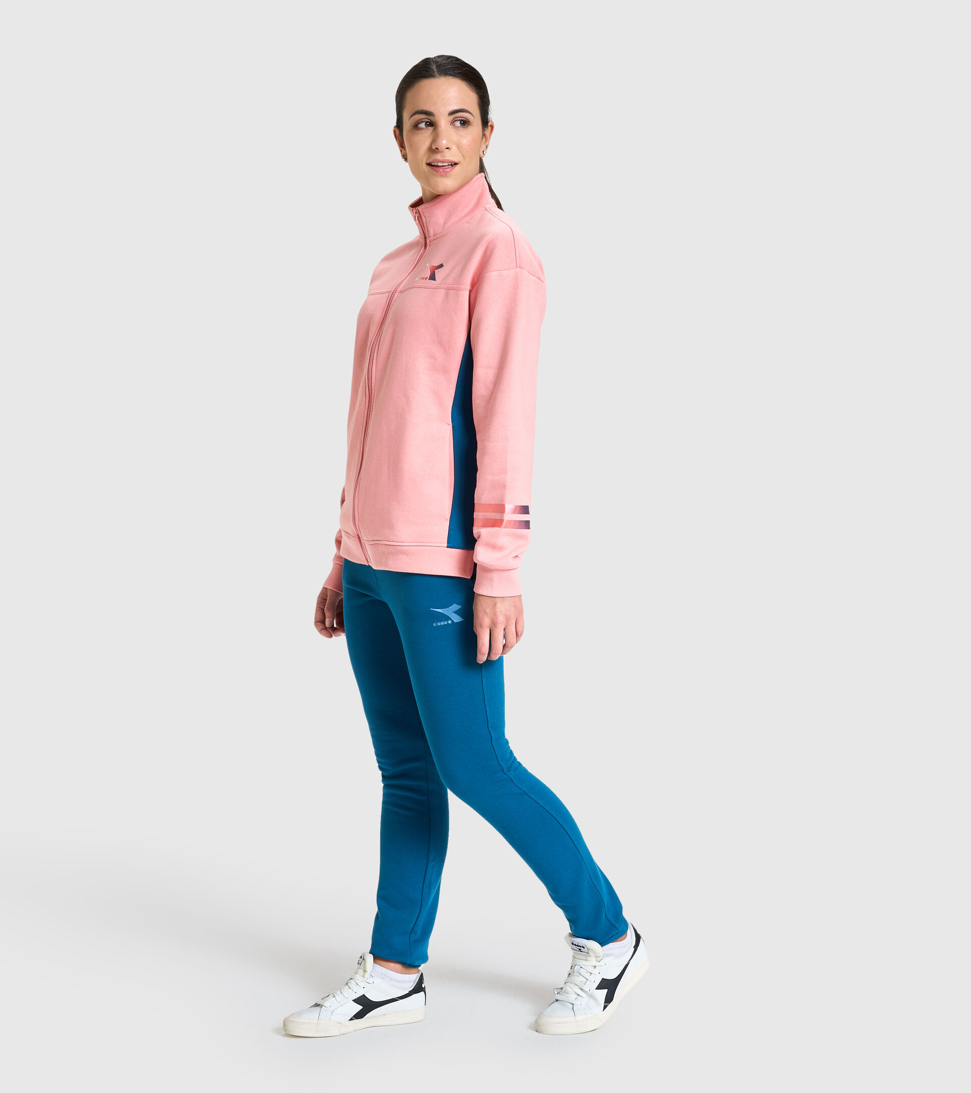 Tracksuit - Women L.TRACKSUIT FZ CORE LOBSTER BISQUE - Diadora