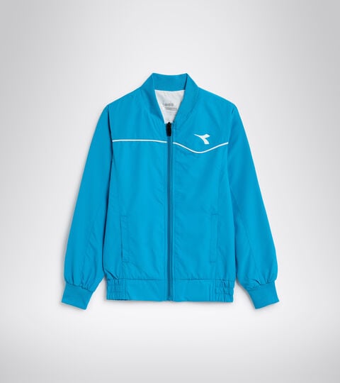 Giacca da tennis - Bambino J. JACKET COURT AZZURRO FLUO - Diadora