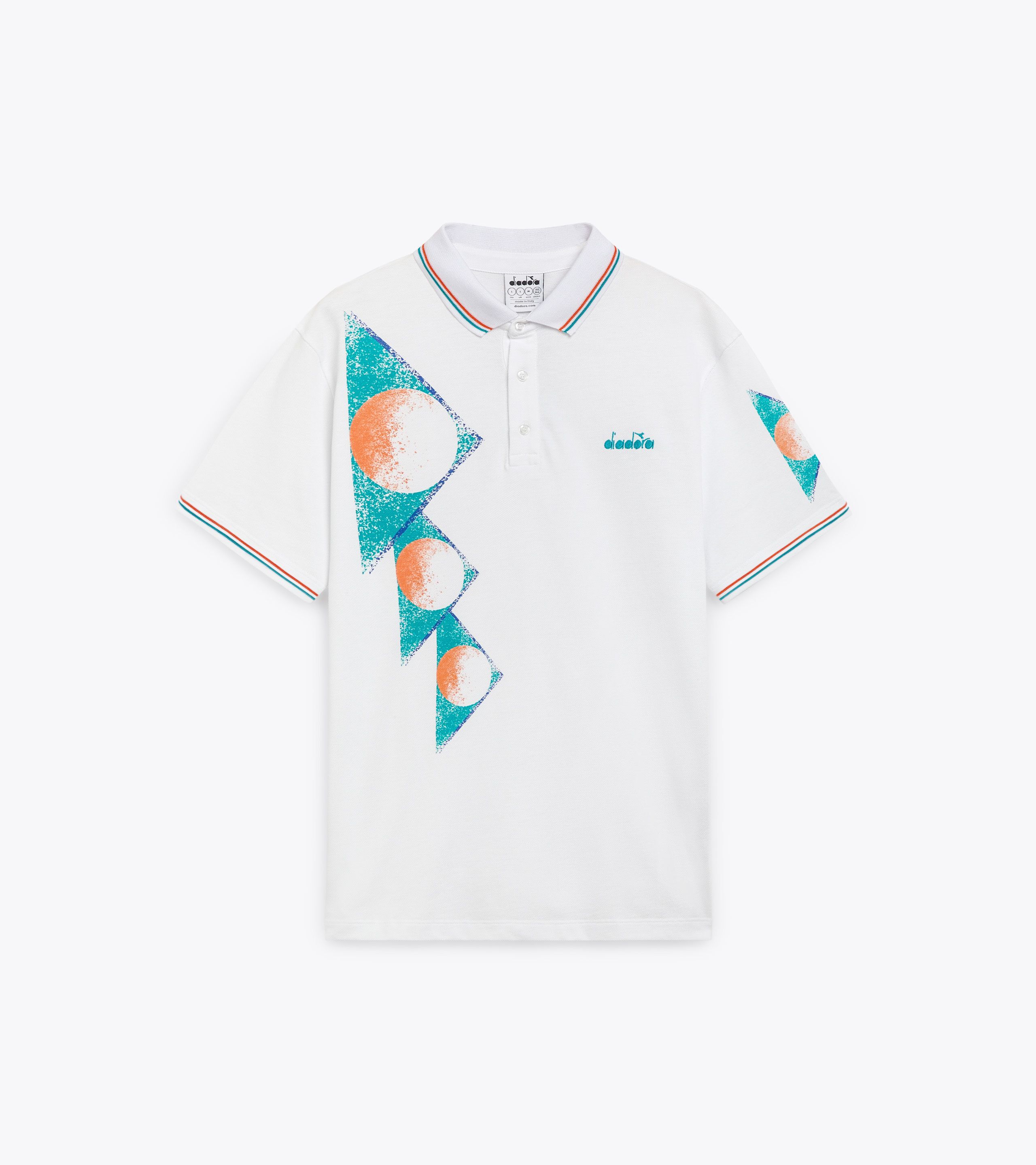 POLO SS TENNIS 90 90s inspired Polo shirt Made in Italy Men s