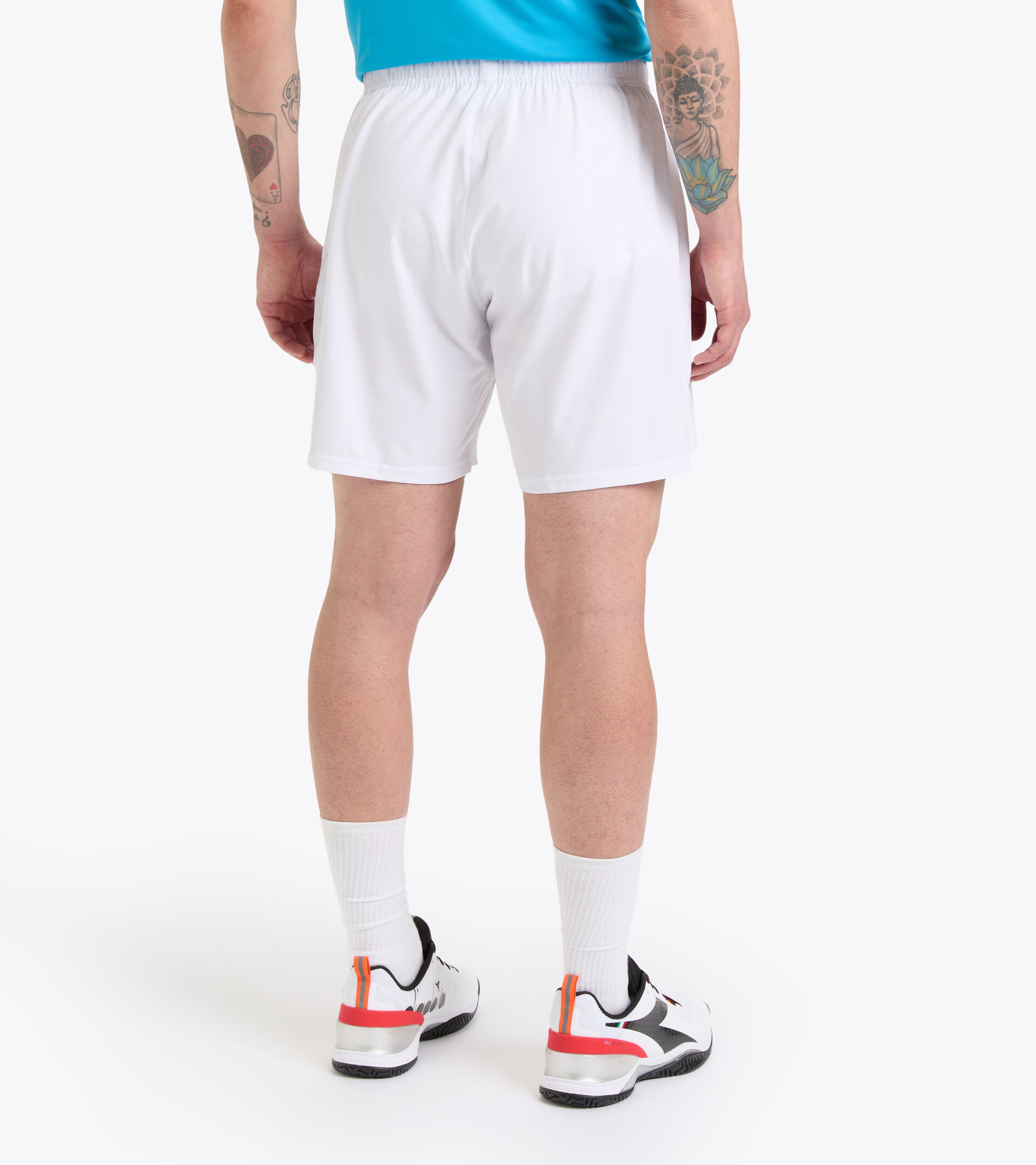 Training Bermuda shorts - Men BERMUDA ICON OPTICAL WHITE - Diadora