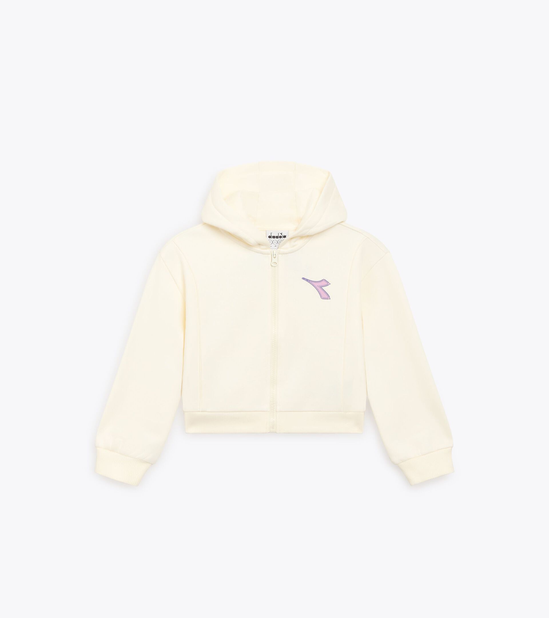 Hoodie - Regular Fit - Girl
JG. HOODIE FZ LOGO GARDENIA WHITE - Diadora