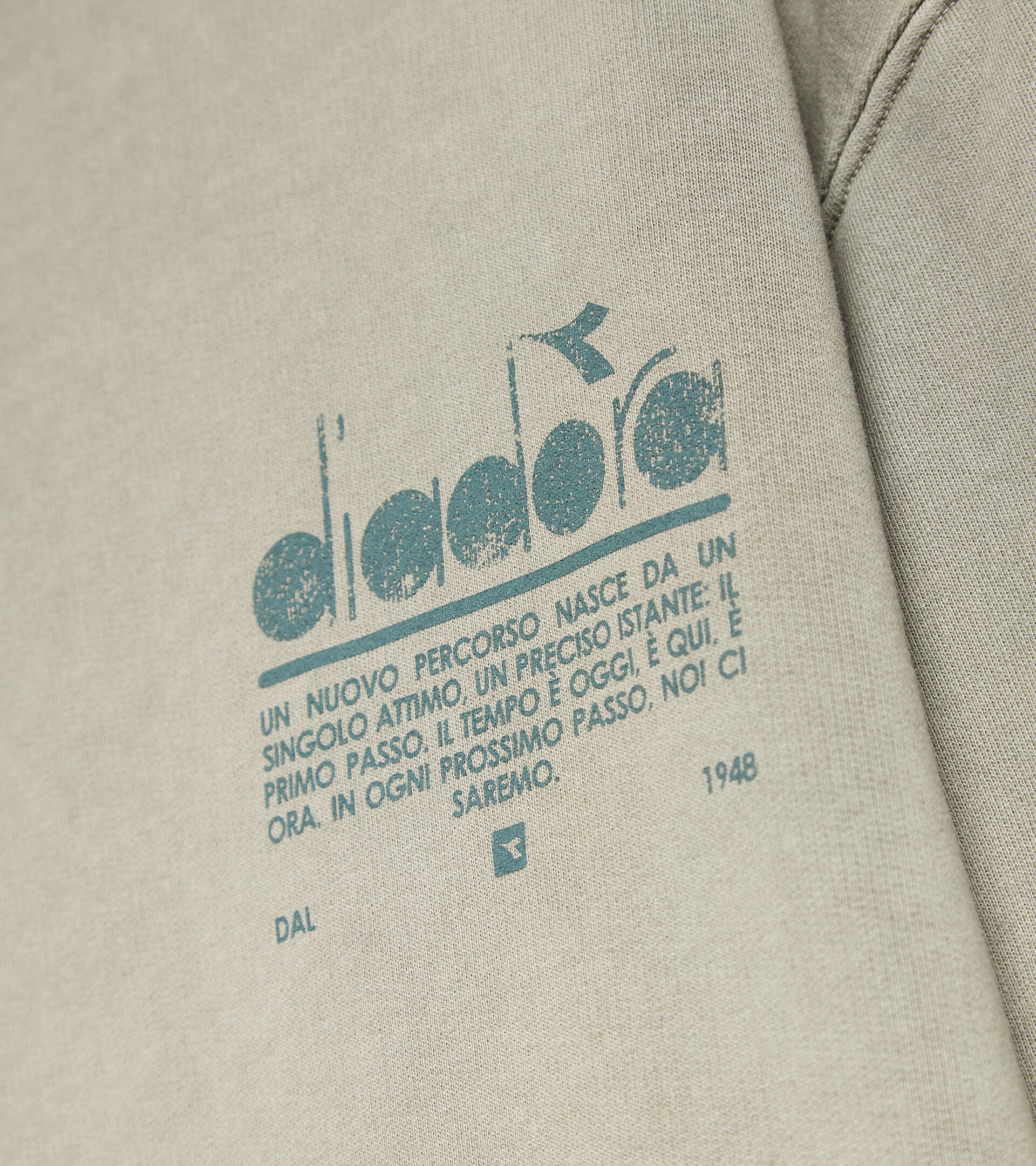 Sudadera de algodón orgánico - Unisex HOODIE MANIFESTO PALETTE SHADOW - Diadora