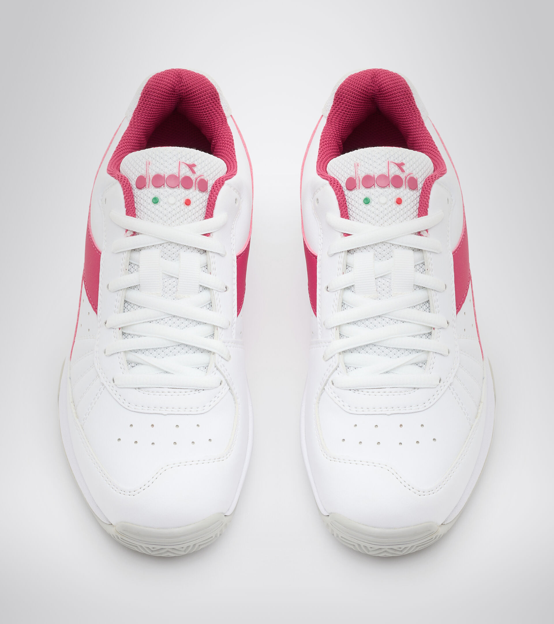 Clay court tennis shoe - Women S. CHALLENGE 3 W SL CLAY WHITE/JAZZY - Diadora