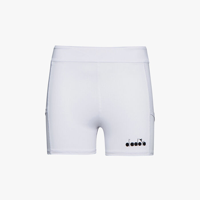 L. SHORT TIGHTS POCKET, BLANCO ÓPTICO, large