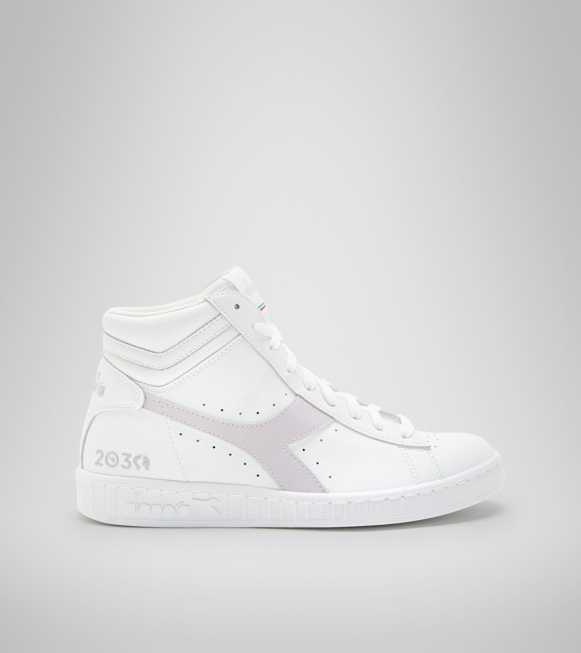 Chaussures de sportswear - Gender neutral GAME L HIGH 2030 BLANC/MARBRE VIOLET - Diadora