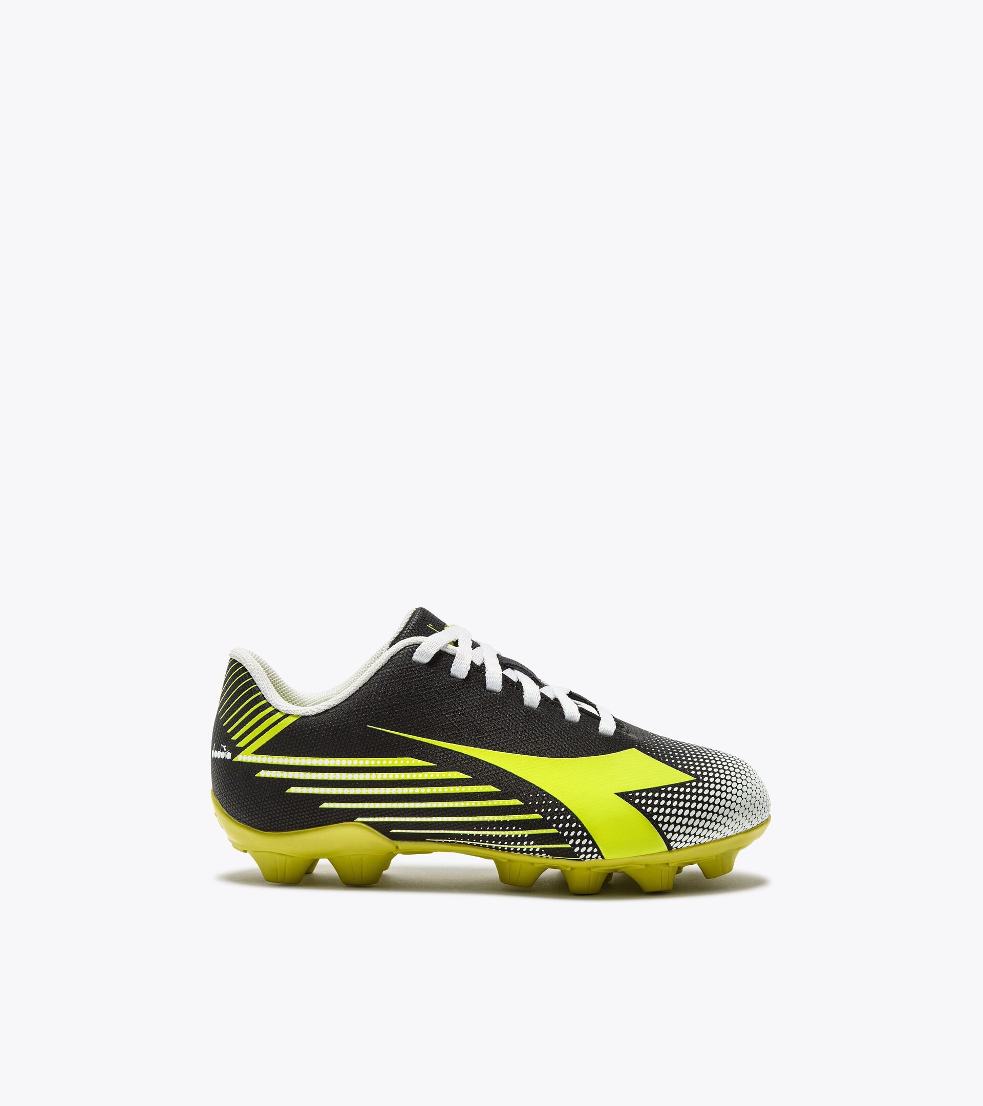 Calcio boots for hard grounds - Junior
 PICHICHI 8 MD JR BLACK/FLUO YELLOW DIADORA - Diadora