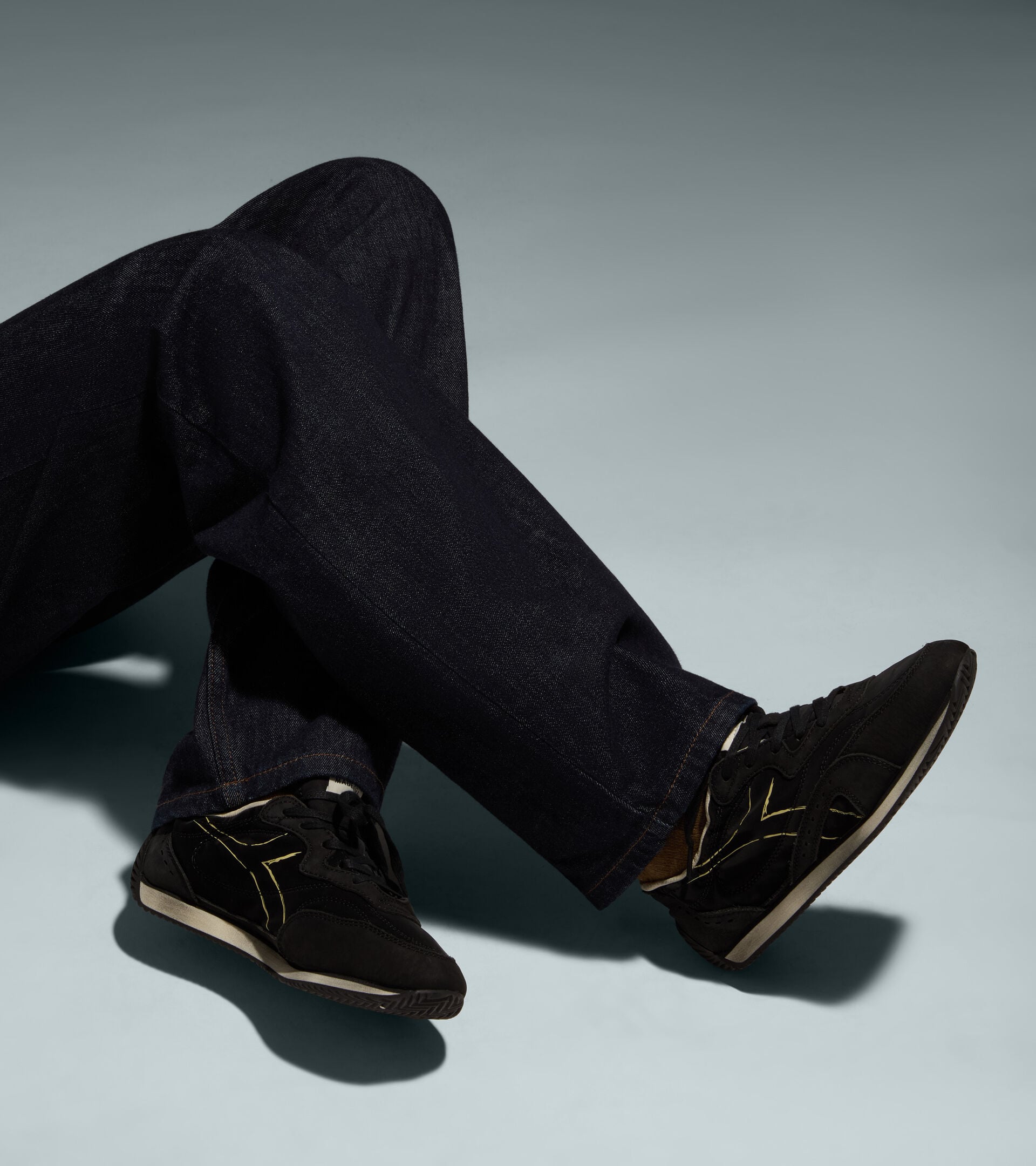 Balletcore Sneaker - Made In Italy - All-gender EQUIPE REVENGE ETOILE ITALIA BLACK - Diadora