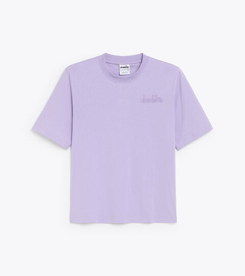 L. T-SHIRT SS SPW LOGO, ROSE POURPRE T-shirt en coton - Femme L. T-SHIRT SS SPW LOGO ROSE POURPRE - Diadora