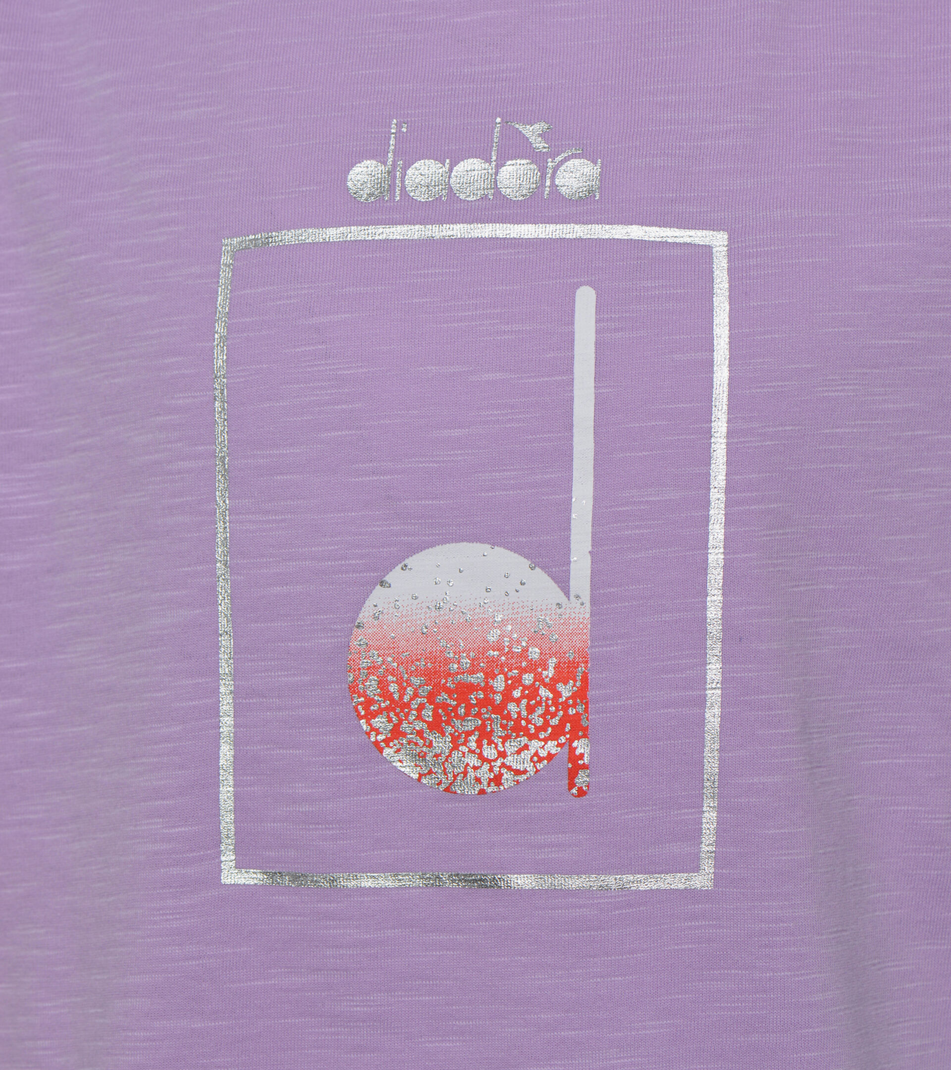 Apparel Sport BAMBINO JG. SET SS LOGO MANIA VIOLETA LAVENDULA Diadora