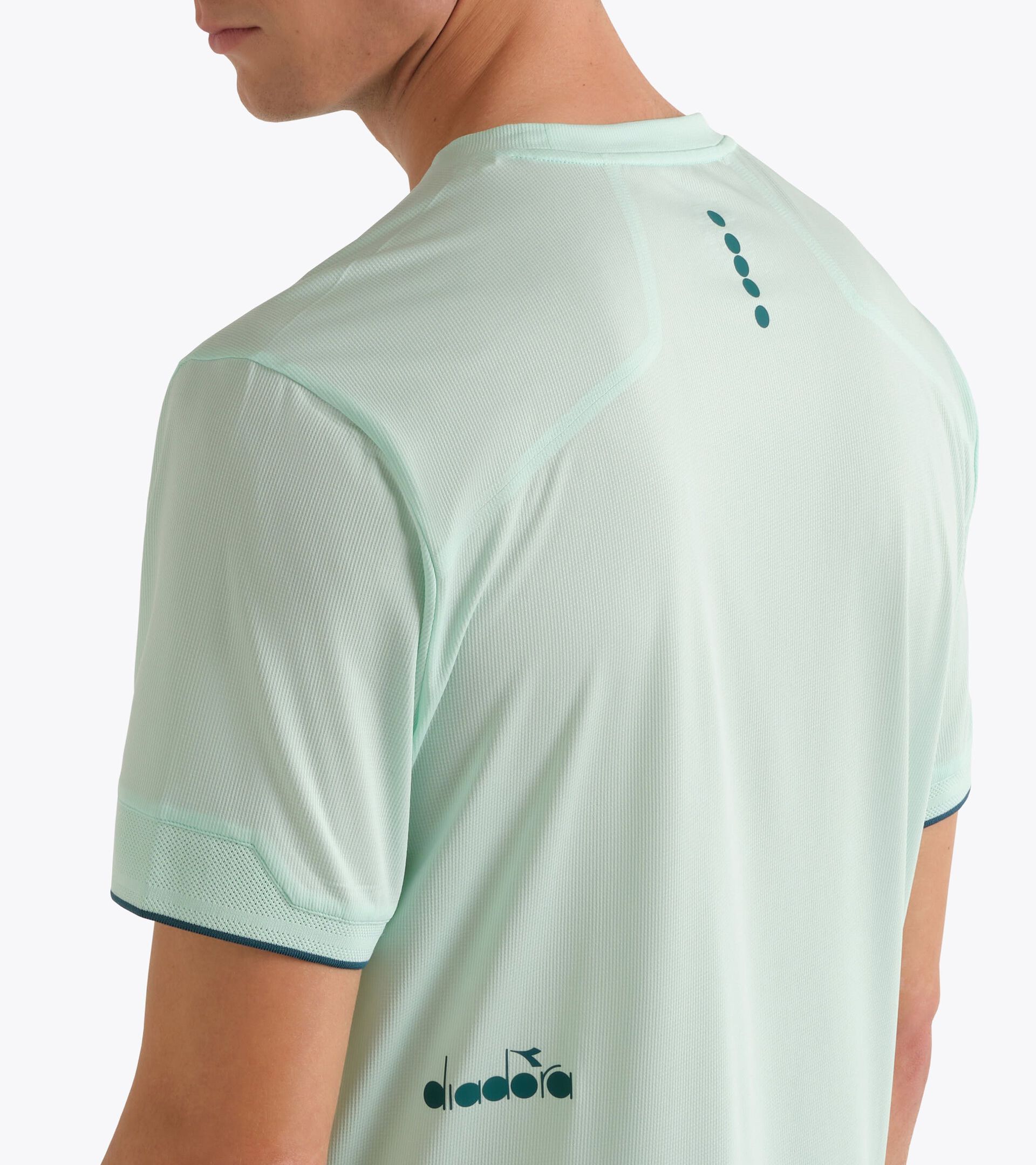 T-shirt &agrave; manches courtes avec technologie FIBRAZERO - Comp&eacute;tition - Homme SS T-SHIRT MATCH FIBRAZERO BAIE - Diadora