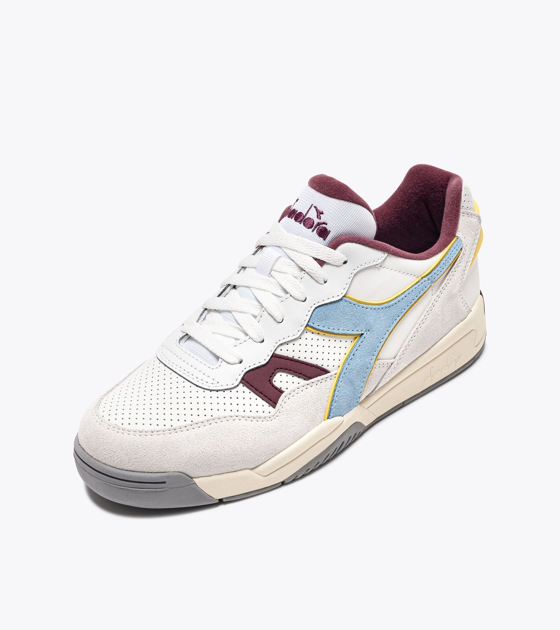 Sporty sneakers - All-Gender WINNER SL SUPER WHITE/DREAM BLUE - Diadora