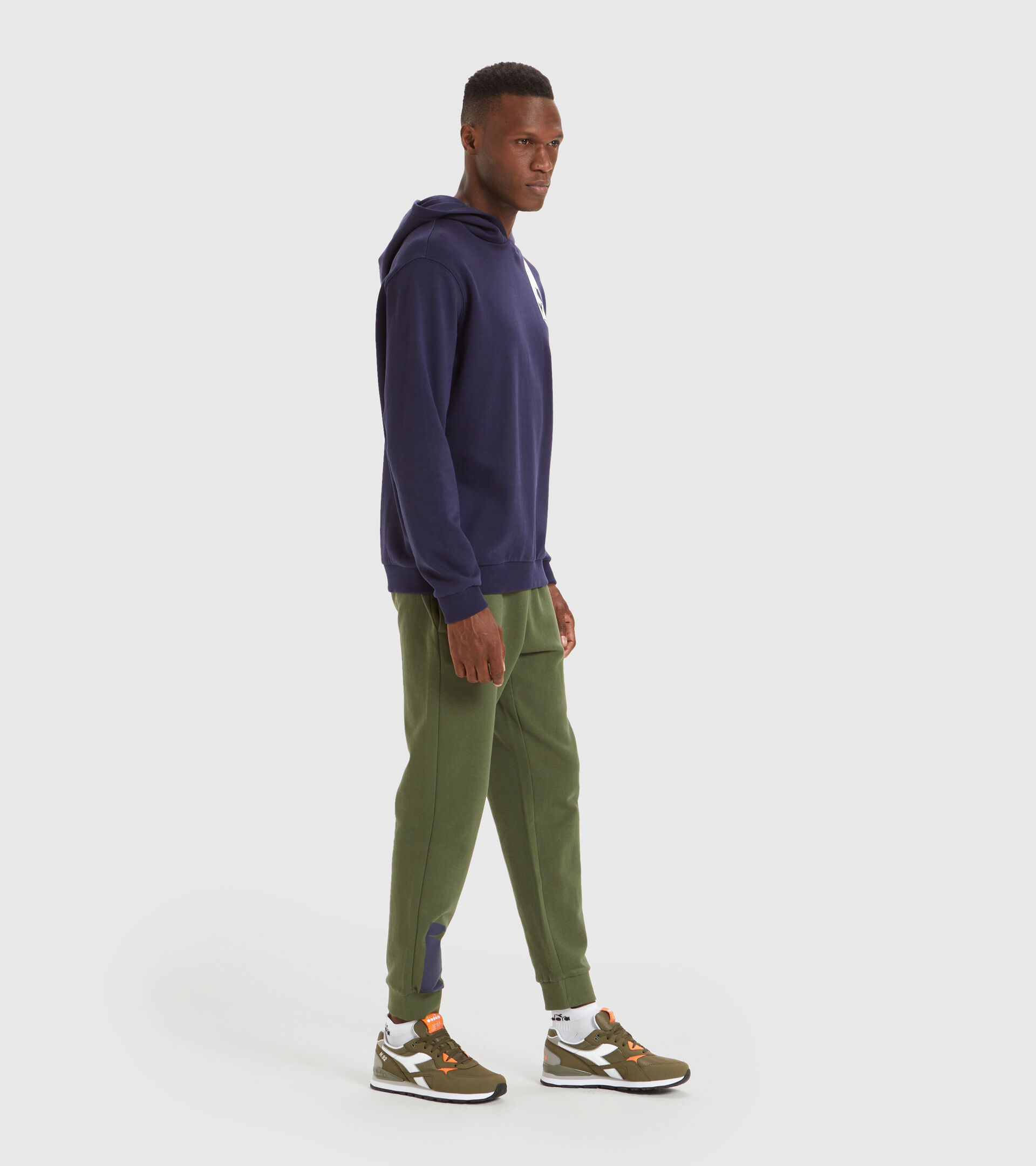 Hooded sweatshirt - Unisex HOODIE ICON CLASSIC NAVY - Diadora