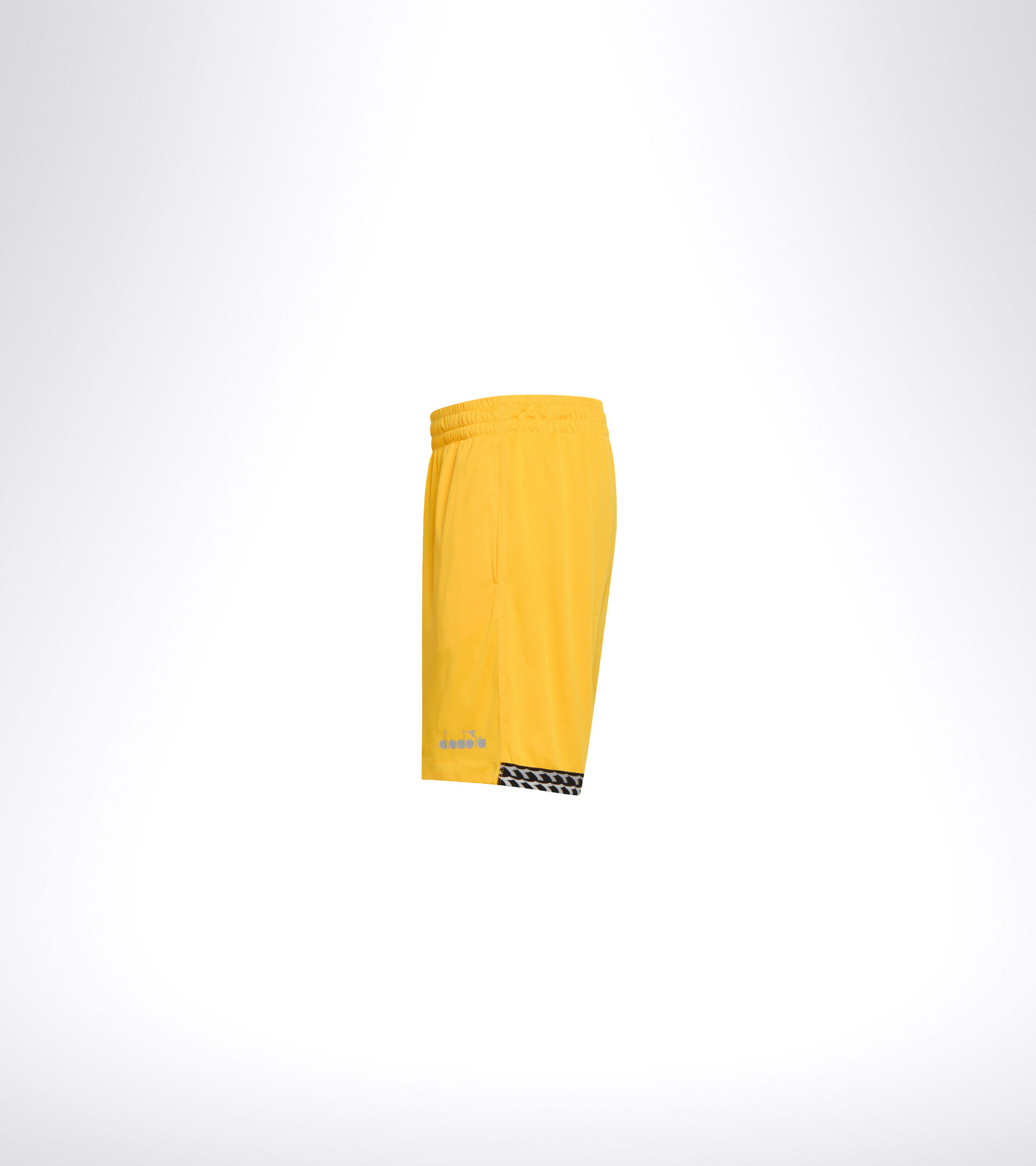 Shorts da running double-face - Uomo BERMUDA REVERSIBLE BE ONE GR PENOMBRA/GIALLO ZAFFERANO - Diadora