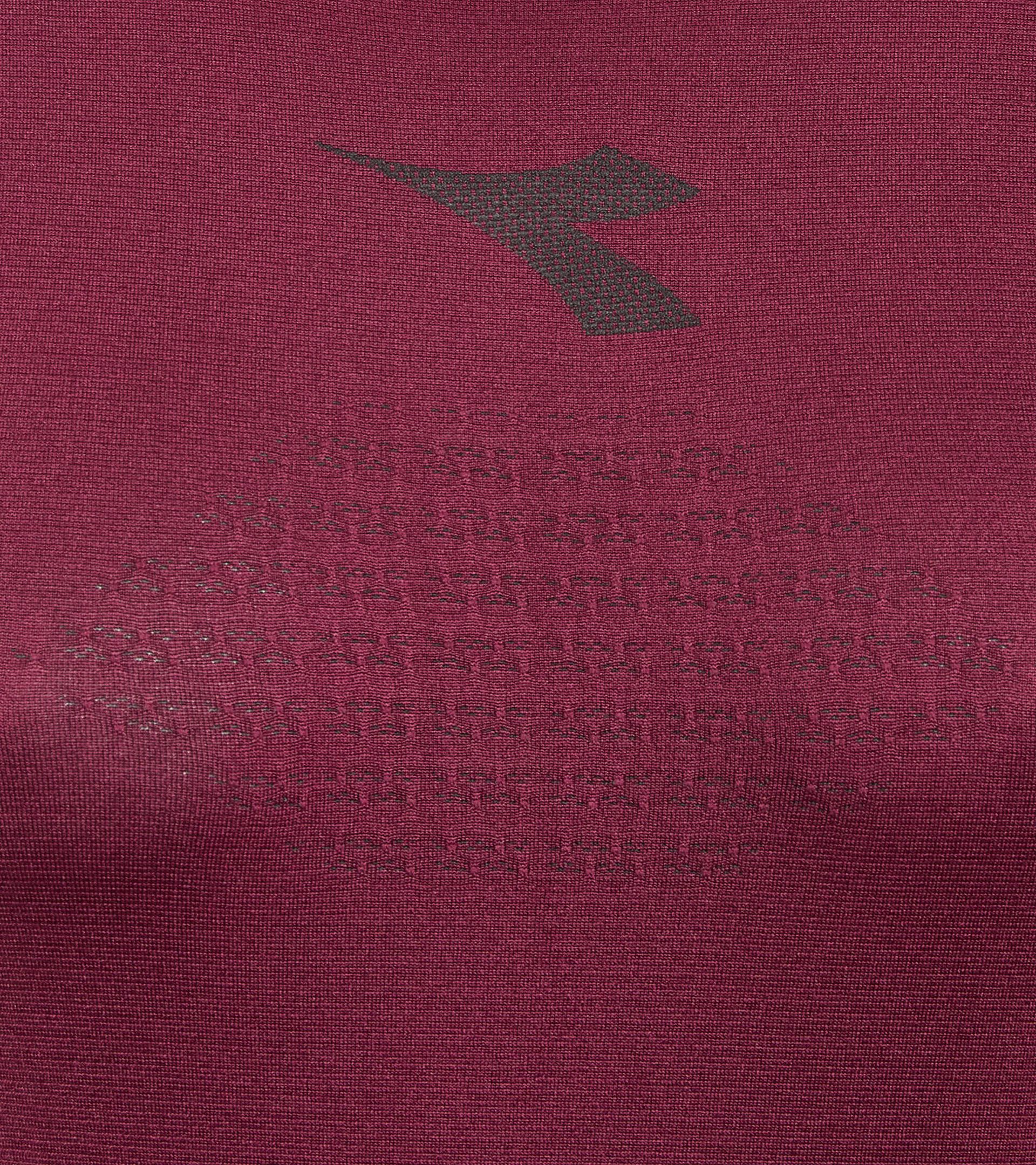 Camiseta t&eacute;cnica Made In Italy de manga larga&sect;Running&sect;Mujer STRATOZERO LS T-SHIRT W ROJO BANDERA - Diadora