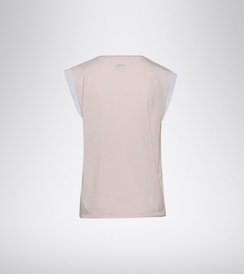 L. SS T-SHIRT BE ONE, ROSA TIMIDO Apparel Sport DONNA L. SS T-SHIRT BE ONE ROSA TIMIDO Diadora