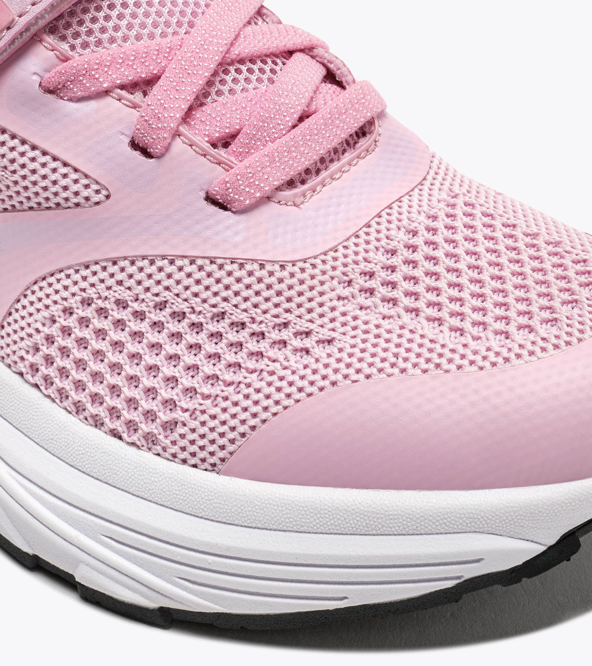Zapatillas de running - Sistema de cordones doble - J&uacute;nior
 SNIPE 4 JR CAMEO PINK/STRAWBERRY MOON - Diadora
