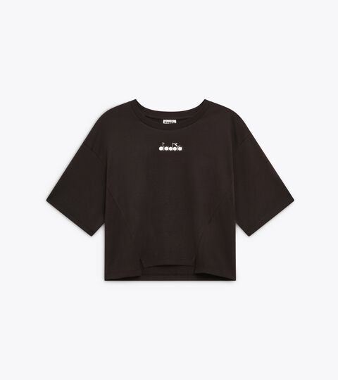 Cotton t-shirt - Women&rsquo;s
 L. T-SHIRT SS LOGO BLACK - Diadora