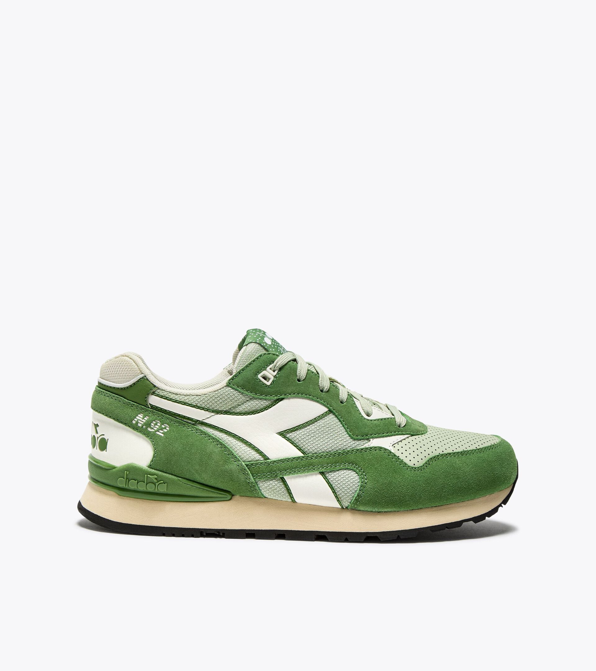 Zapatilla deportiva - Para todos los g&eacute;neros N.92 ADVANCE BANANA PALM/GREEN EYES - Diadora