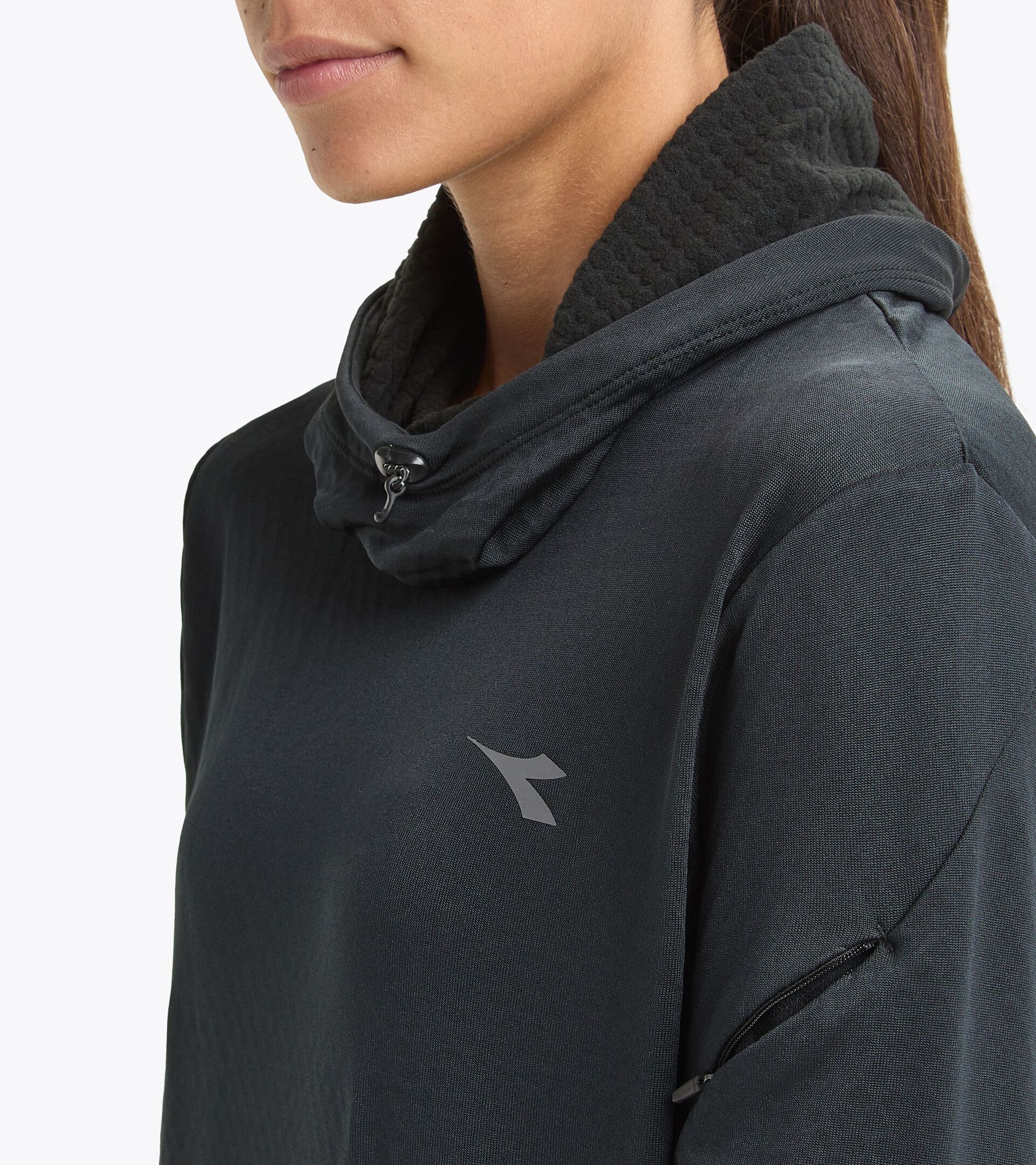 Thermal shirt - Women L. WARM UP WINTER PROTECTION BLACK - Diadora