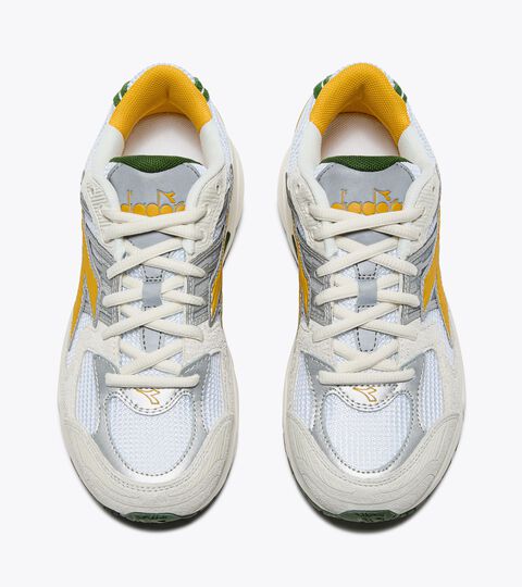 Sports sneakers - All-Gender MYTHOS STAR WHITE/BANANA/FOREST ELF - Diadora