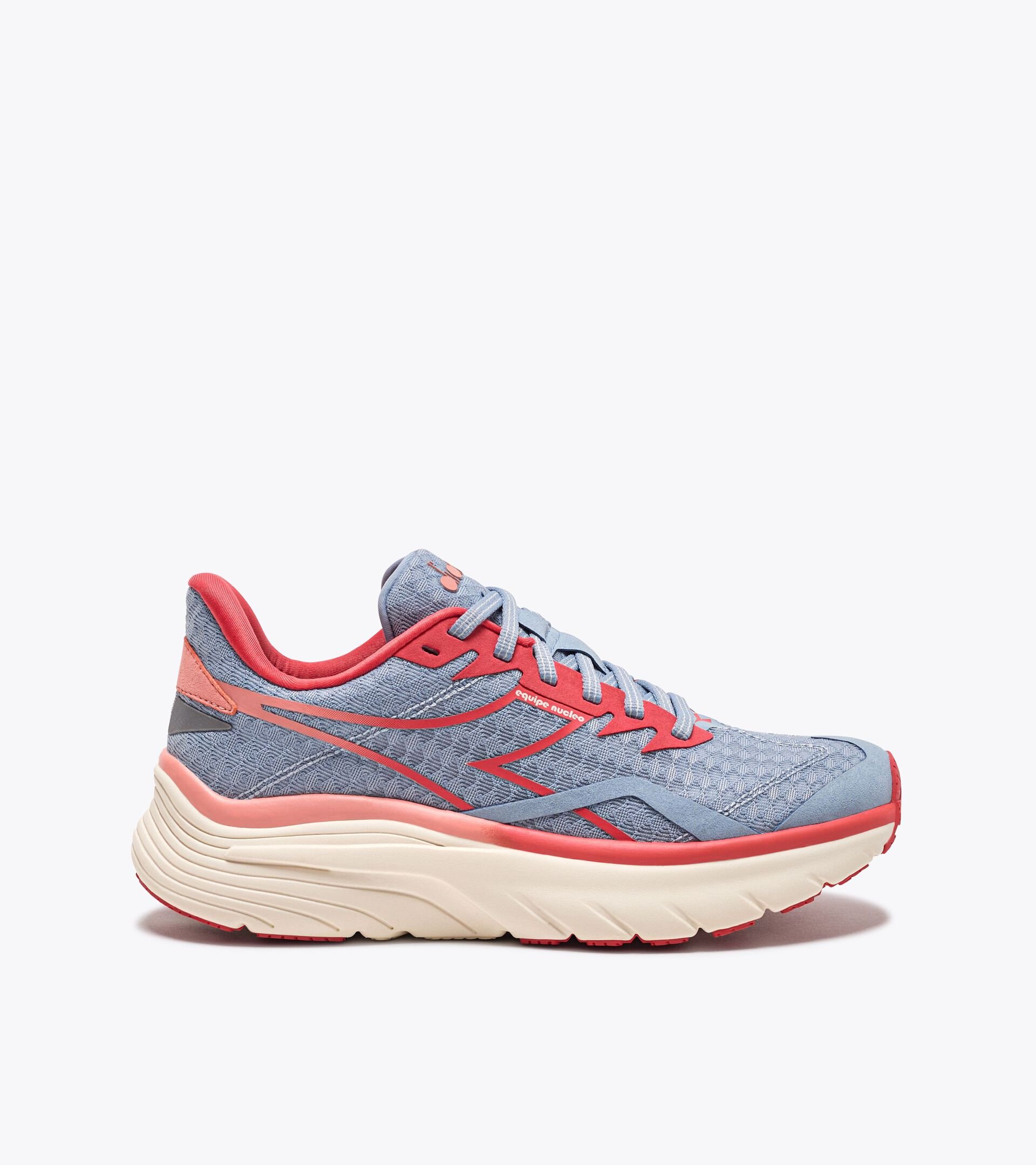 Running shoes - Women EQUIPE NUCLEO W BLUE FOG/CAYENNE - Diadora
