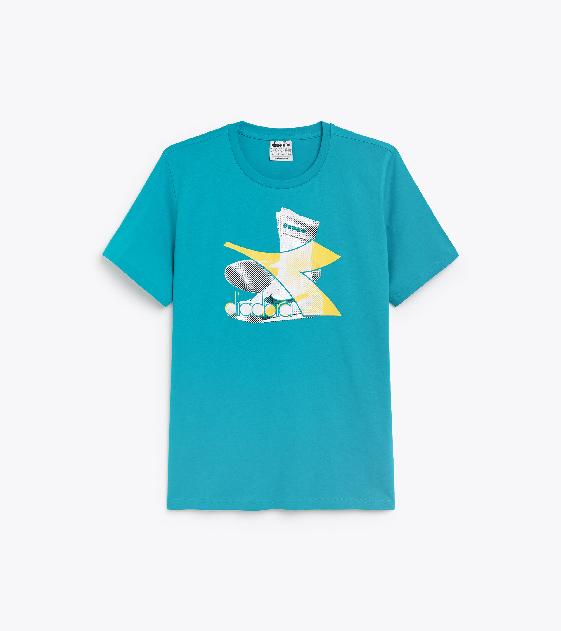 Cotton t-shirt - Men T-SHIRT SS ARCHIVE LAPIS - Diadora