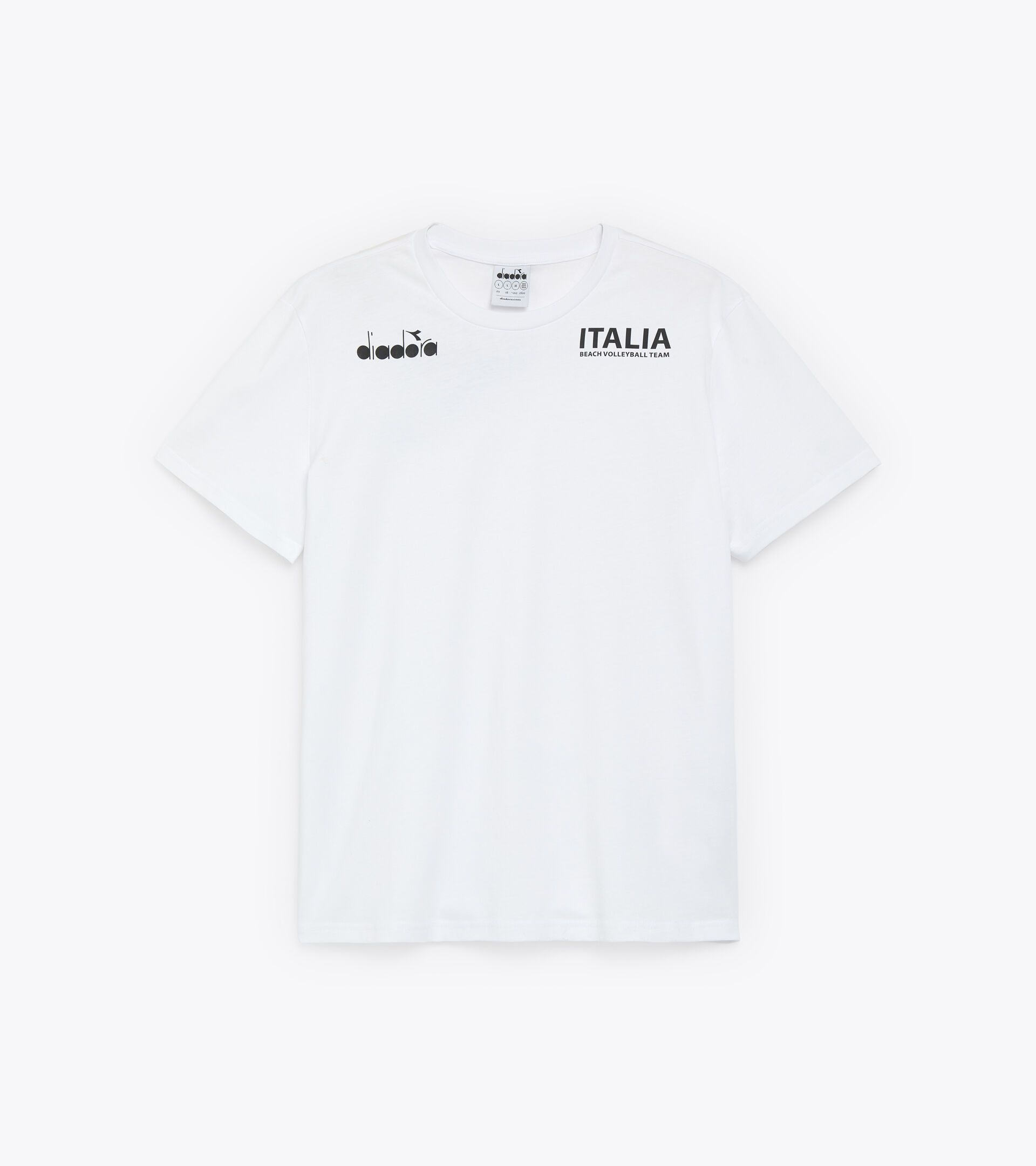 Representative t-shirt - Italy National Volleyball Team T-SHIRT RAPPRESENTANZA BV23 ITALIA OPTICAL WHITE - Diadora