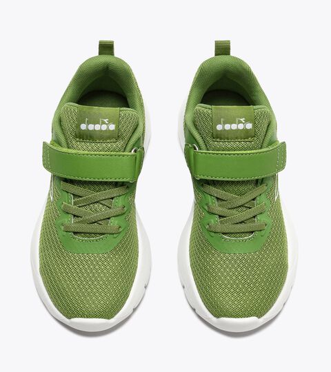 Running  shoe -  4-8  years old - Kids EVO RUN PS MEADOW GREEN - Diadora