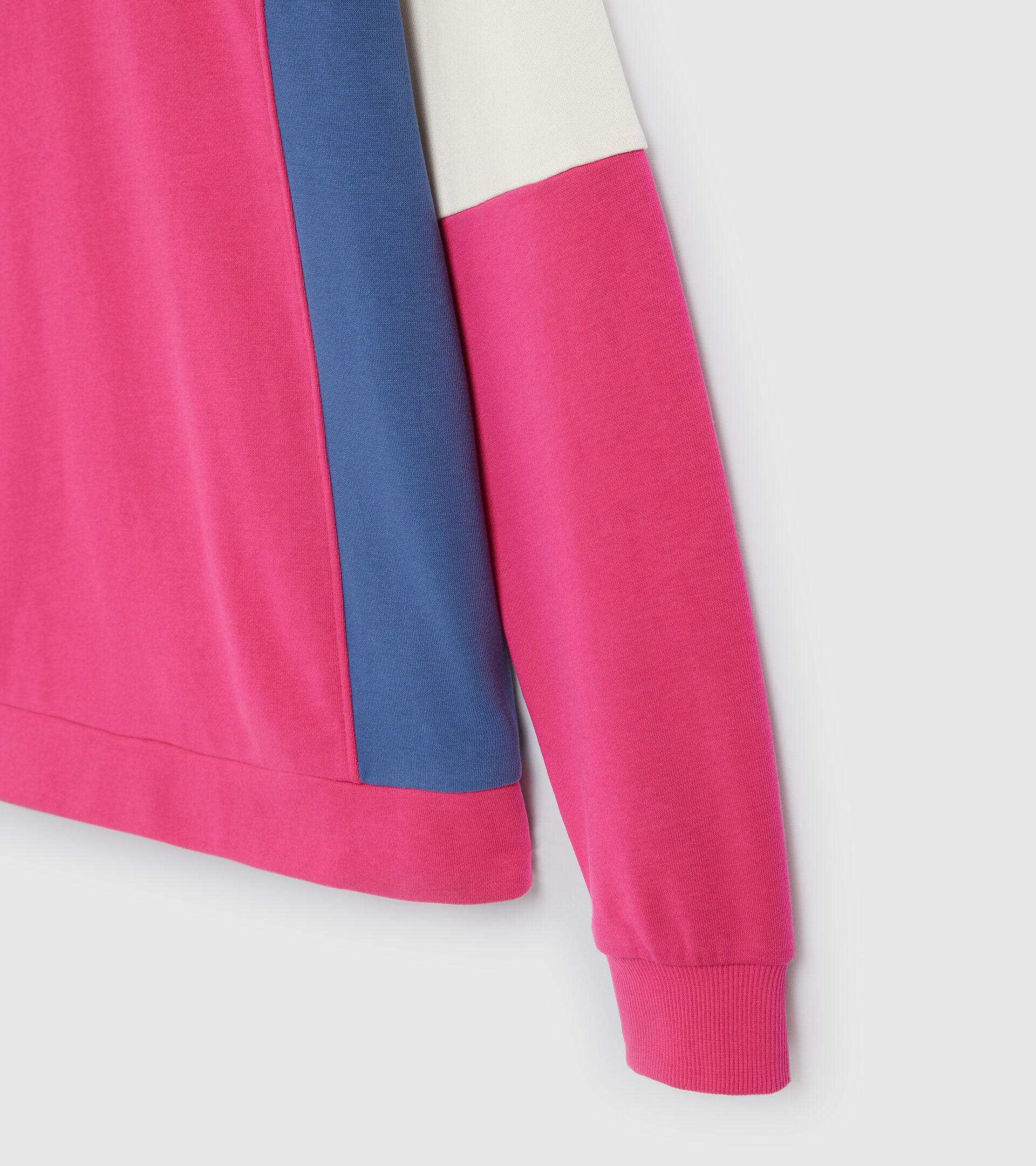 Crew-neck sweatshirt - Women L.SWEATSHIRT CREW LUSH MAGENTA - Diadora