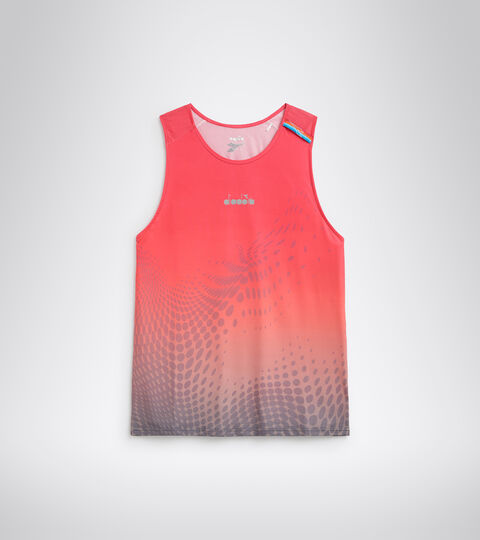 SUPER LIGHT TANK BE ONE, FIERY MURRINA Super light Lauf-Tanktop - Herren SUPER LIGHT TANK BE ONE FIERY MURRINA - Diadora