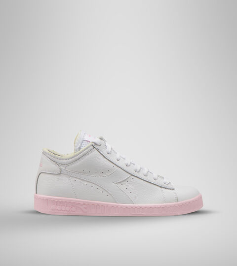 Chaussures de sport - Femme GAME L ROW CUT SOLE BLOCK WN BIANCO OTTICO/ROSA PARFAIT - Diadora