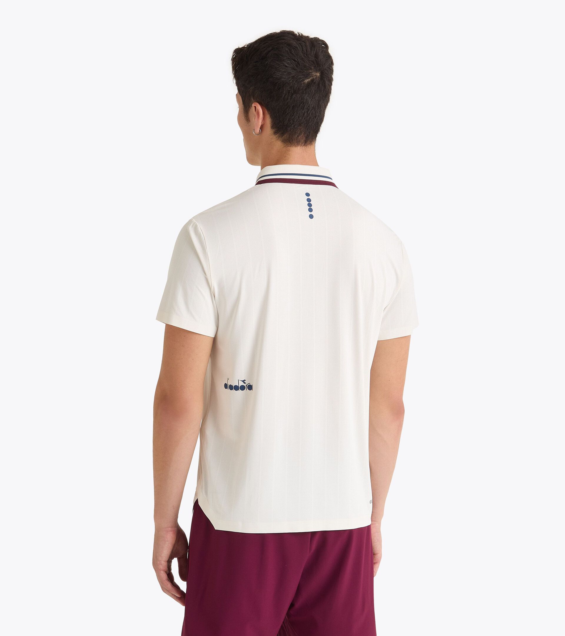 Tennis polo shirt - Competition - Men’s
 SS POLO ICON WHISPER WHITE - Diadora