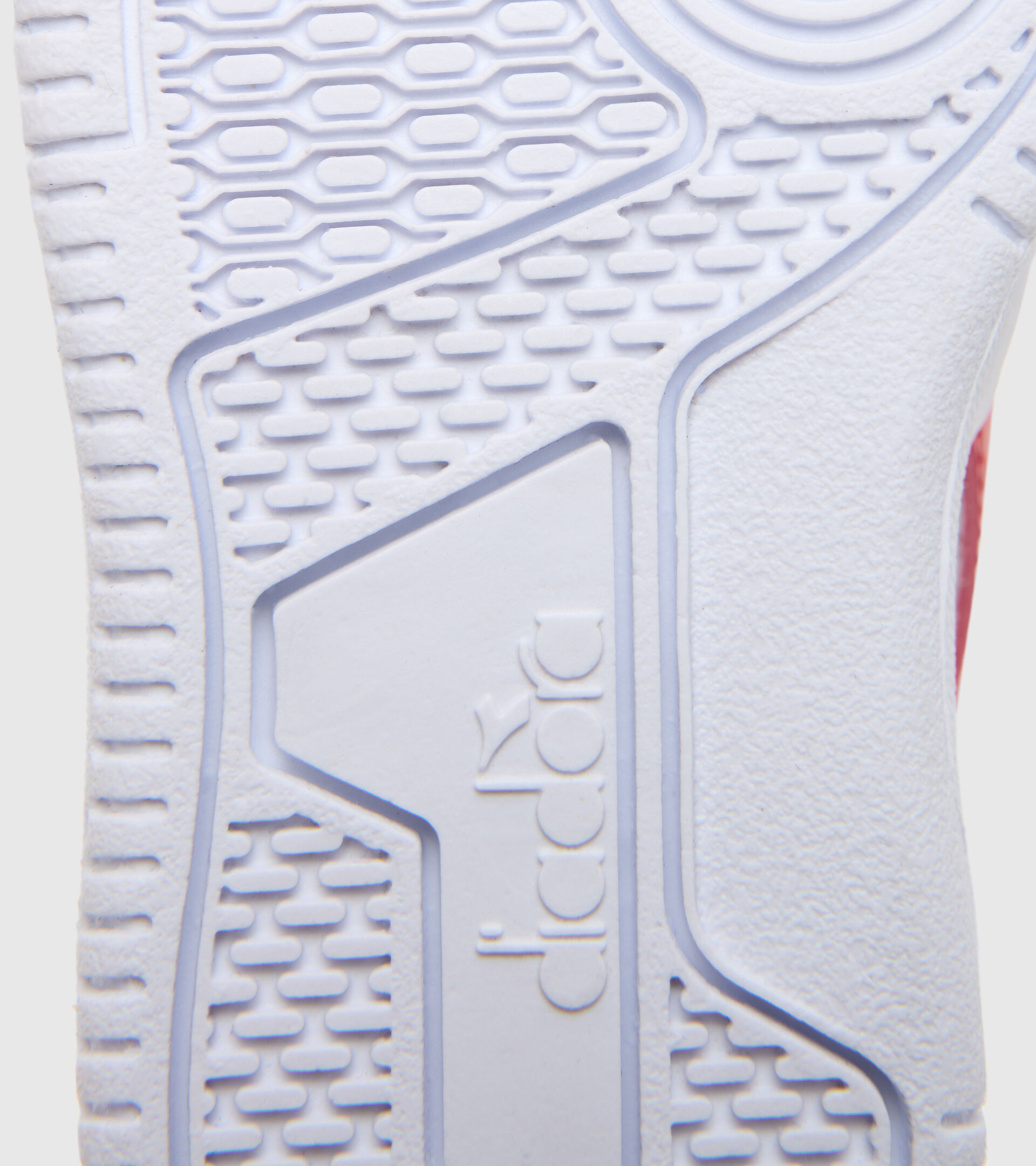 Sports shoes - Toddlers 1-4 years RAPTOR LOW TD WHITE/TOMATO RED - Diadora