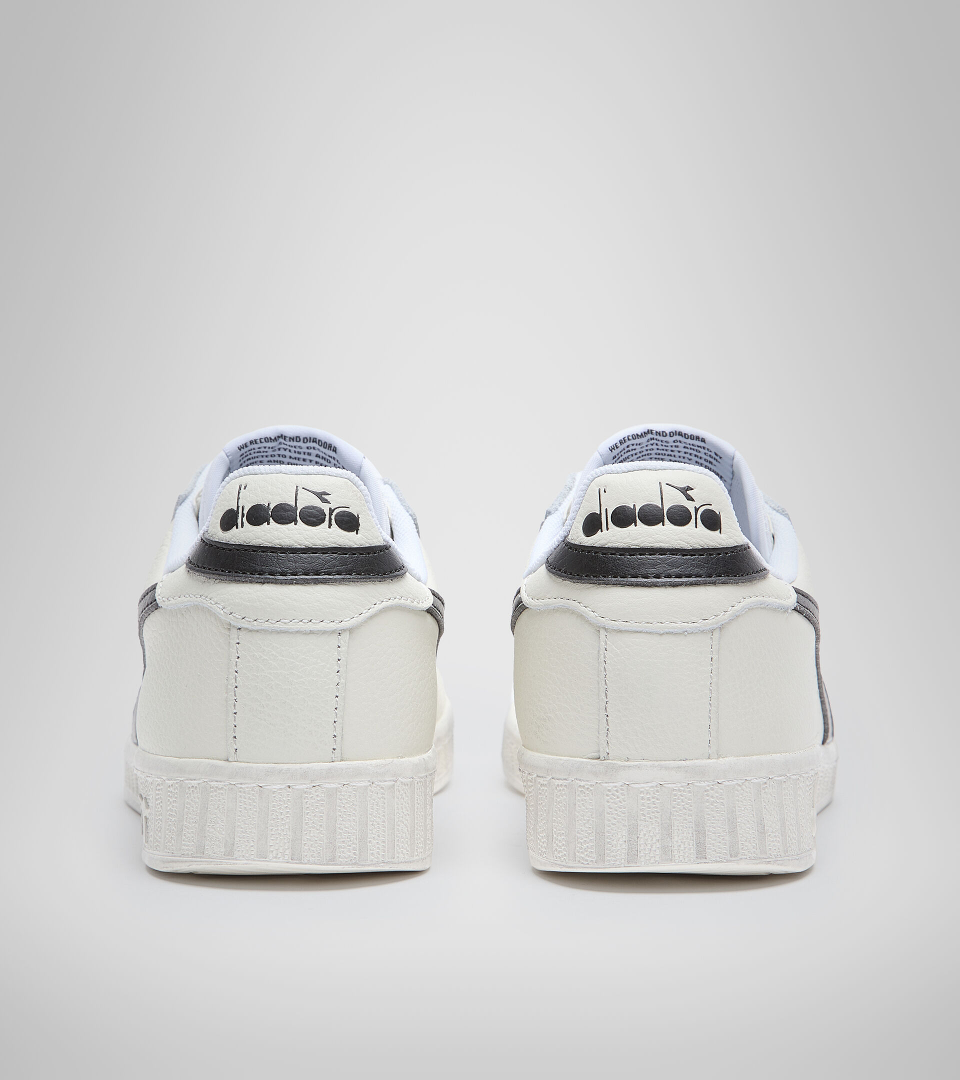 Sneaker - Unisex GAME L LOW WAXED WEISS/SCHWARZ - Diadora