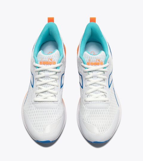 Neutral running shoes -  Men&rsquo;s STRADA 3 WHITE/DAPHNE - Diadora