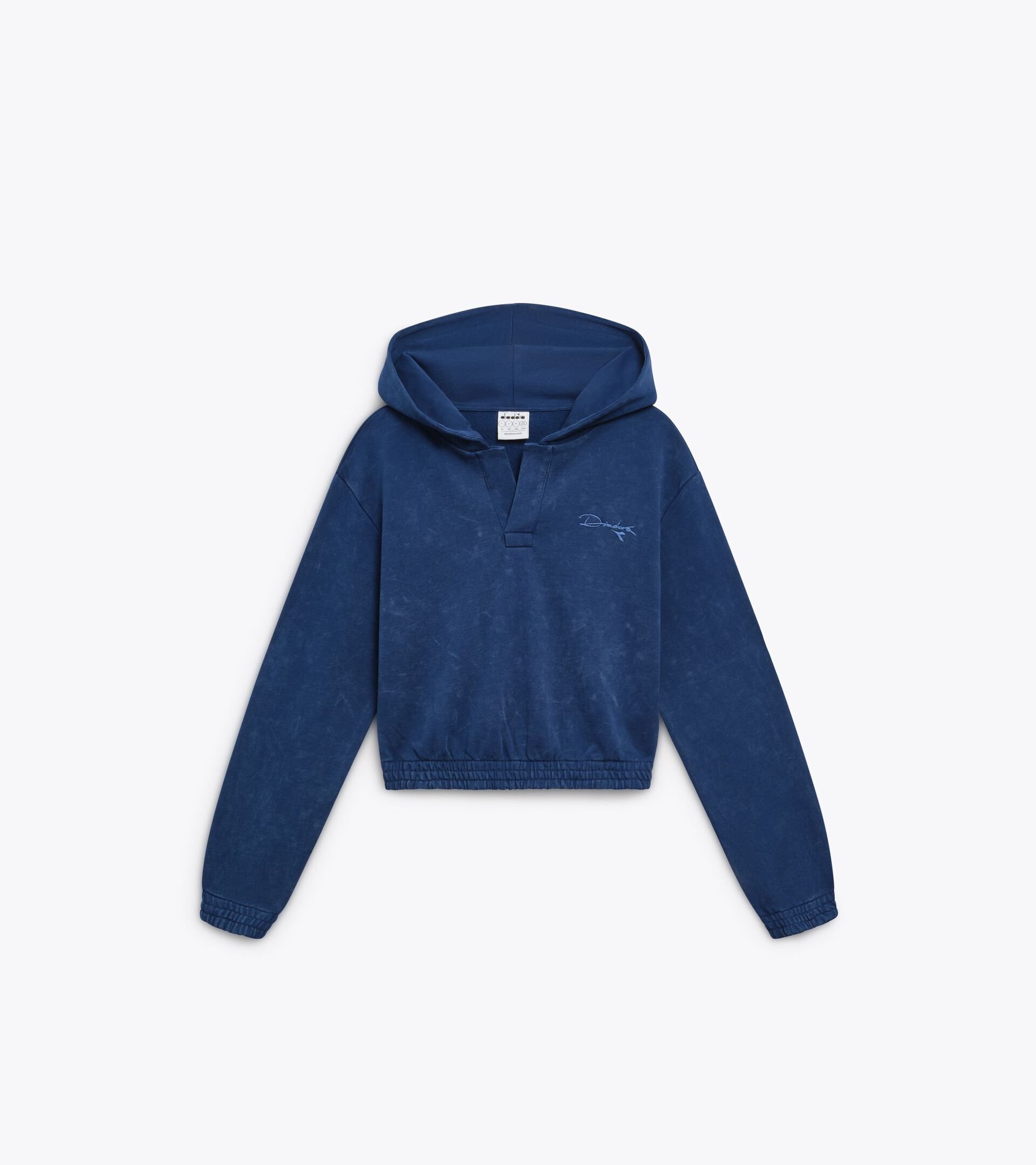Sweatshirt aus schwere Baumwolle im Retrostil - Damen

 L. HOODIE AVENUE LAB BLAU BAUERNROSE - Diadora