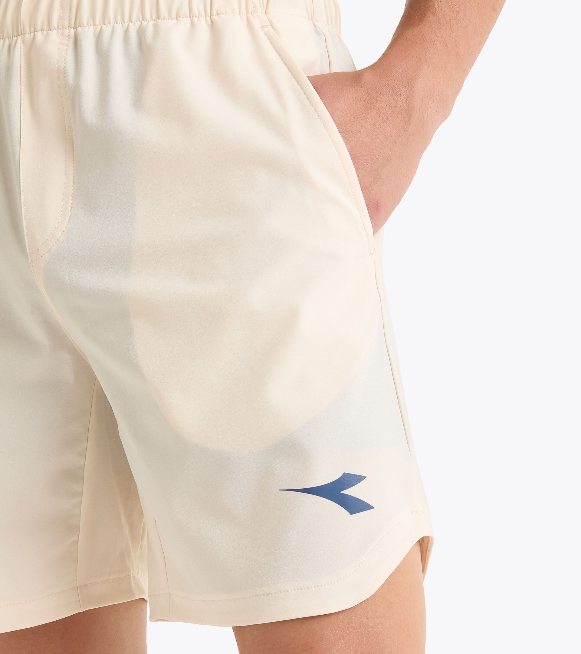 Pantalones cortos de tenis 7’’§Hombre SHORTS CORE BLANCO MURMURAR - Diadora