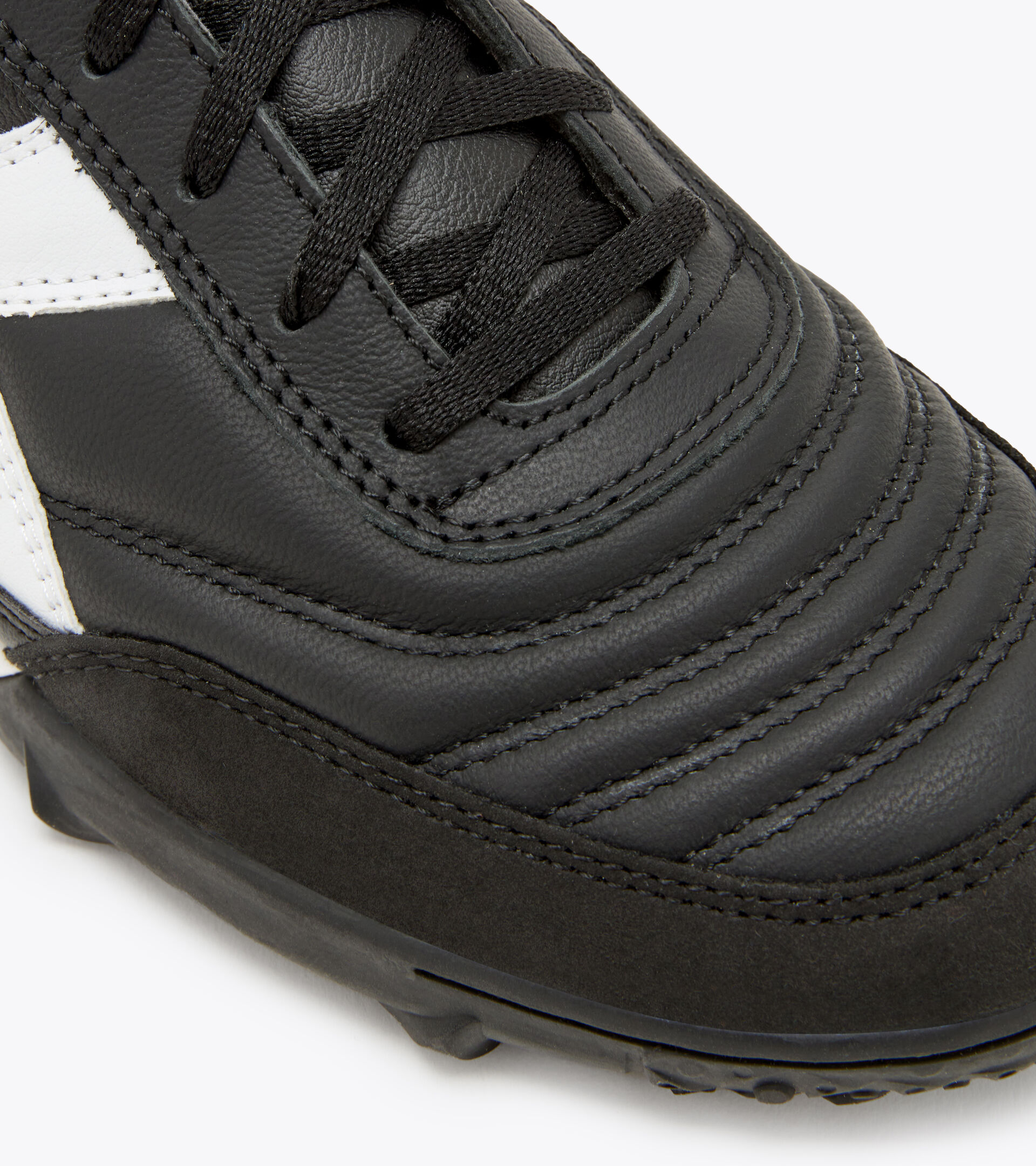 Futsal boot - Specific outsole for synthetic/hard ground CALCETTO II LT TF BLACK /WHITE - Diadora