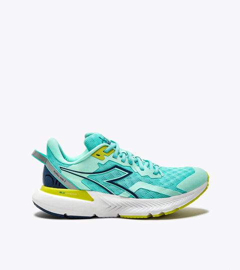 Chaussures de running - Femme MYTHOS BLUSHIELD VOLO 3 W BLEU ARUBA/BLEU OPALE - Diadora
