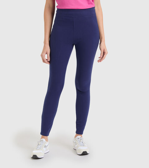Sports leggings - Women L.LEGGINGS FLOSS DEEP COBALT BLUE - Diadora